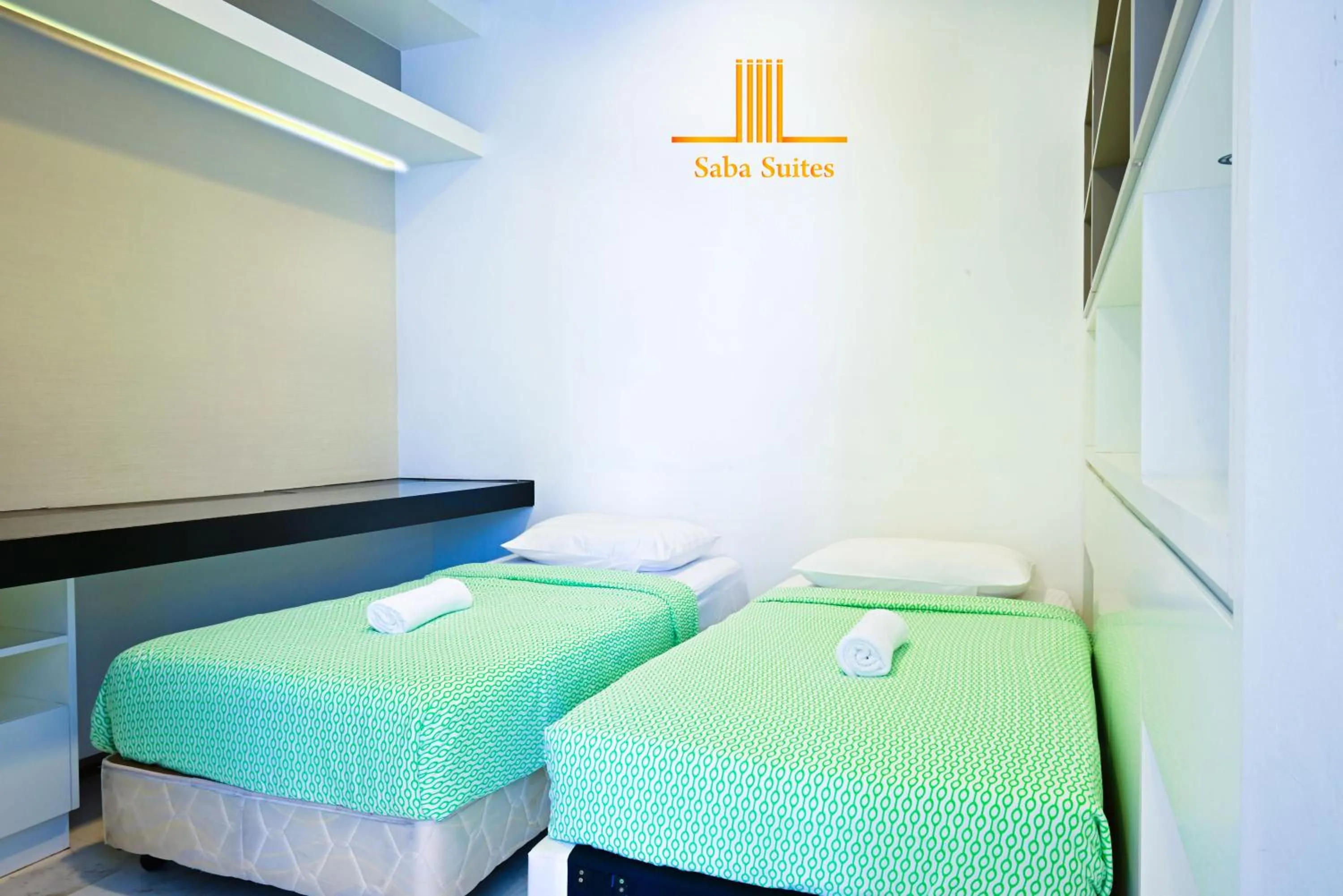 Bed in Saba Suites at Platinum KLCC Bukit Bintang Kuala Lumpur