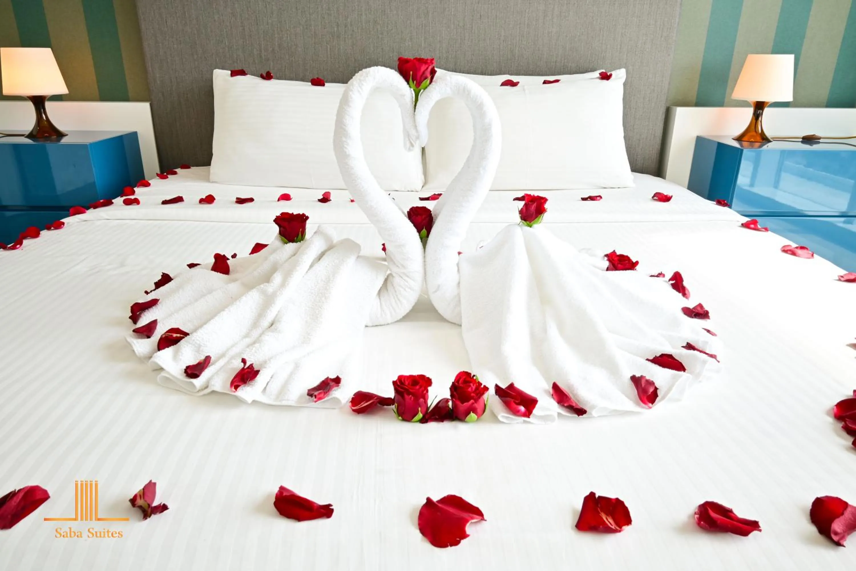 Bed in Saba Suites at Platinum KLCC Bukit Bintang Kuala Lumpur