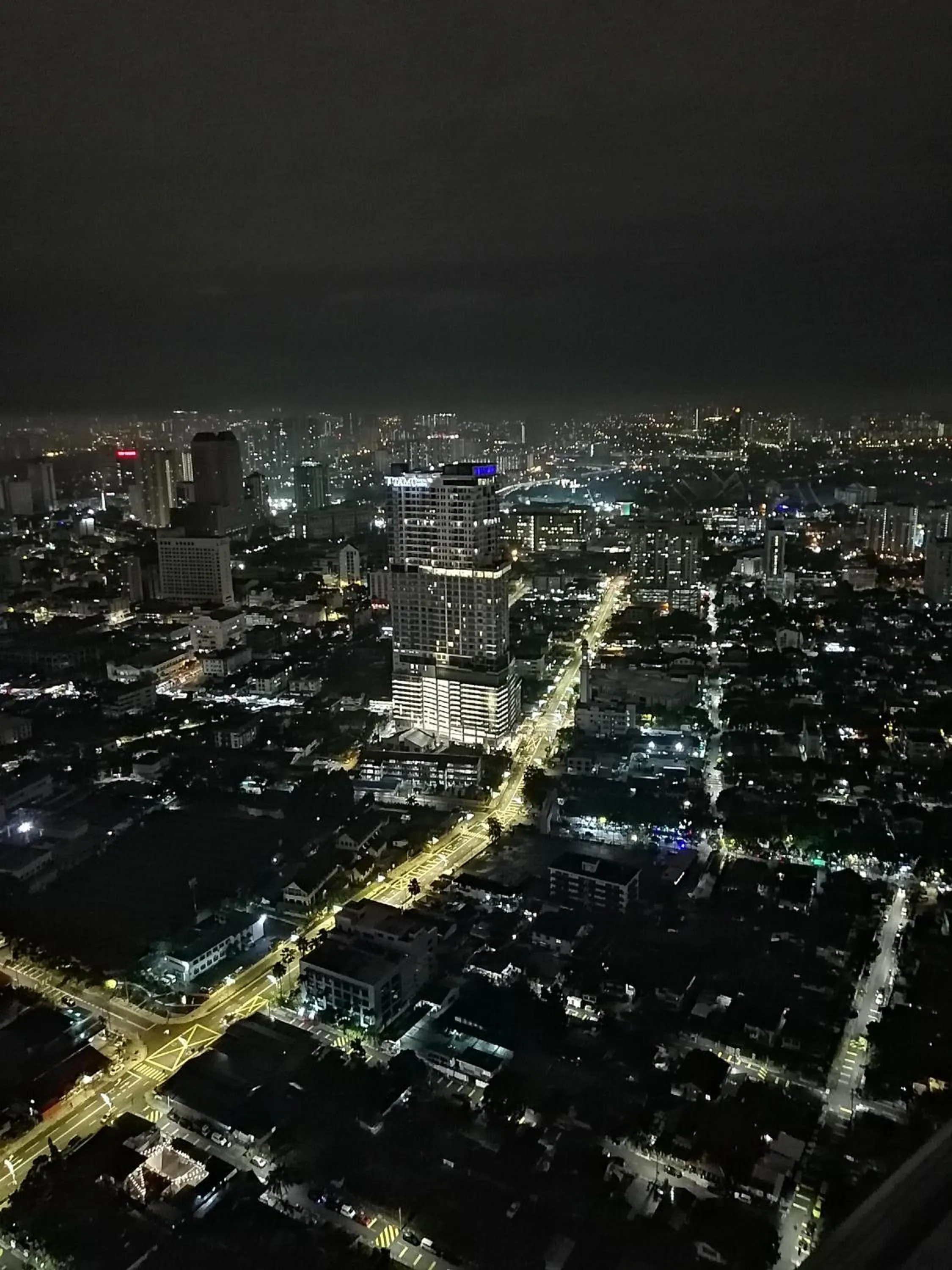 Night, Bird's-eye View in Saba Suites at Platinum KLCC Bukit Bintang Kuala Lumpur