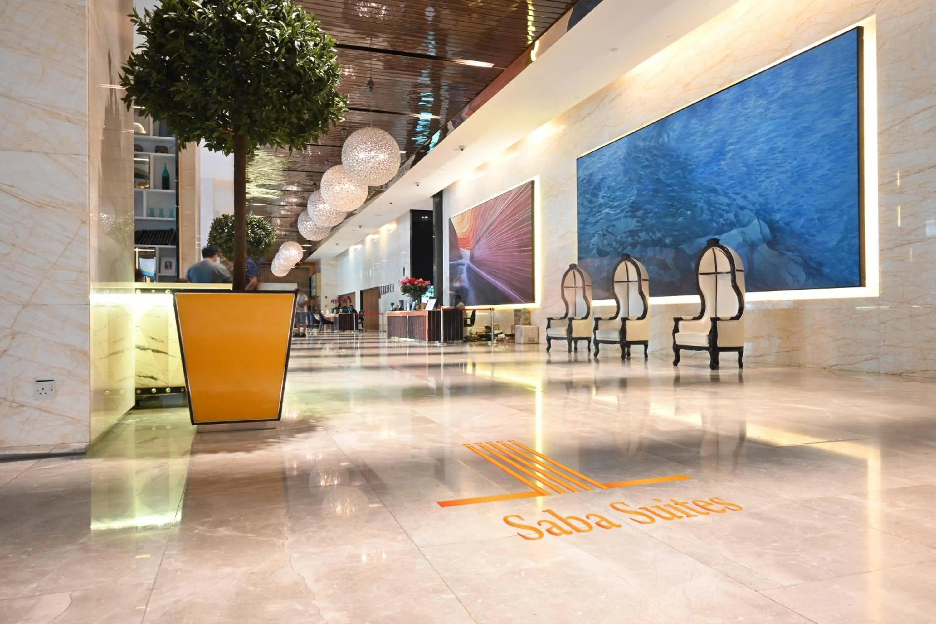 Lobby or reception in Saba Suites at Platinum KLCC Bukit Bintang Kuala Lumpur
