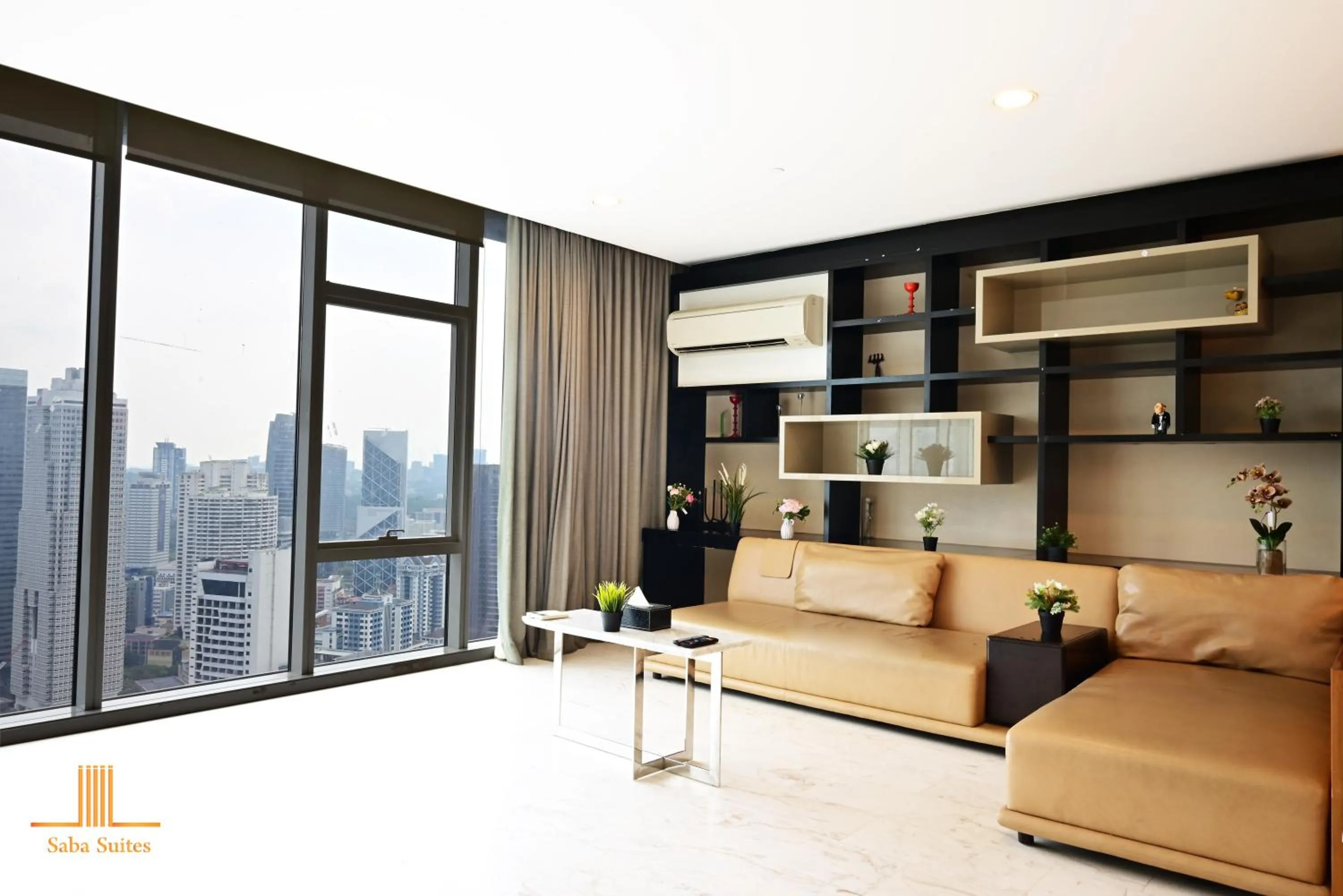 View (from property/room), Seating Area in Saba Suites at Platinum KLCC Bukit Bintang Kuala Lumpur