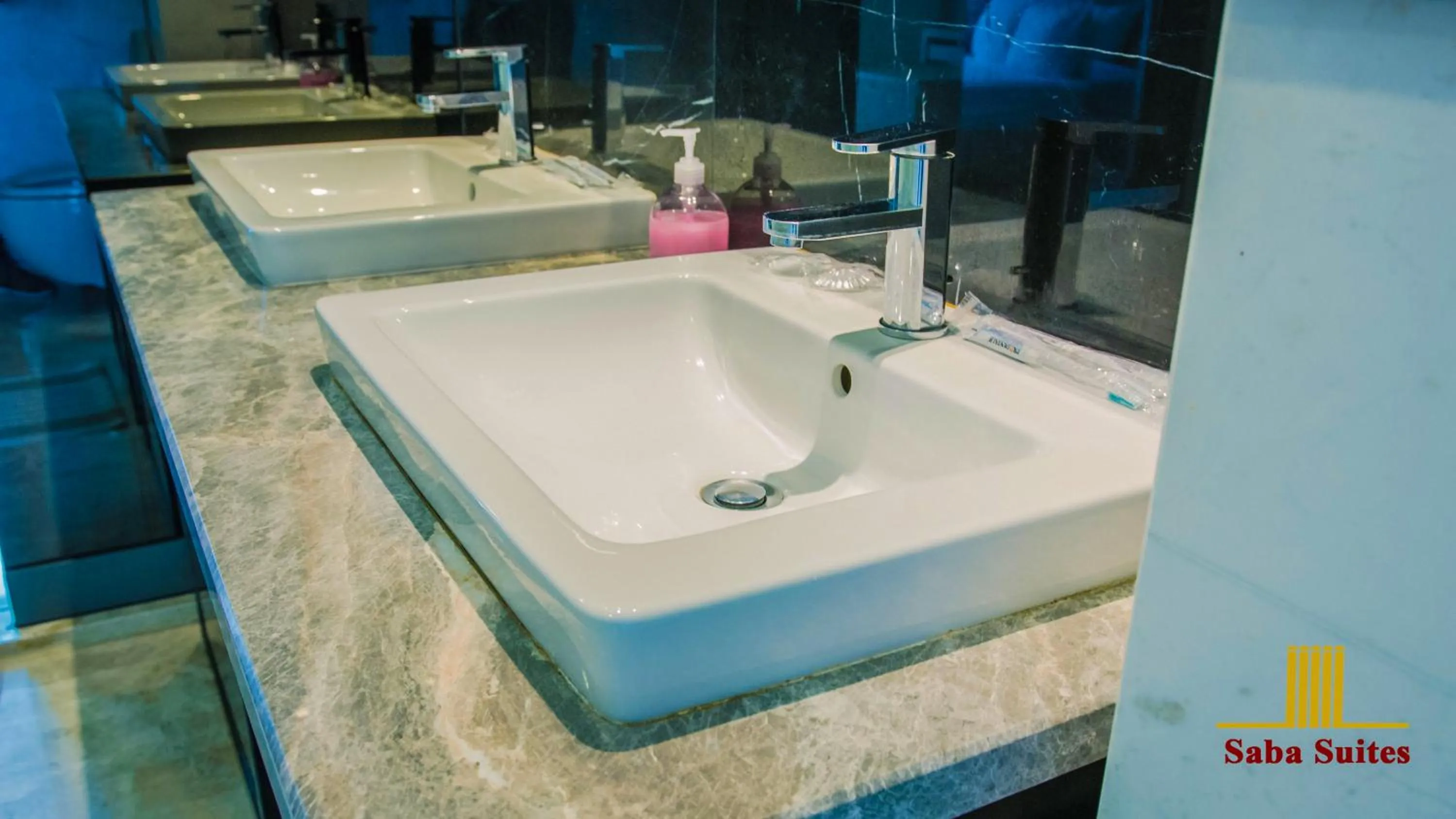 Bathroom in Saba Suites at Platinum KLCC Bukit Bintang Kuala Lumpur