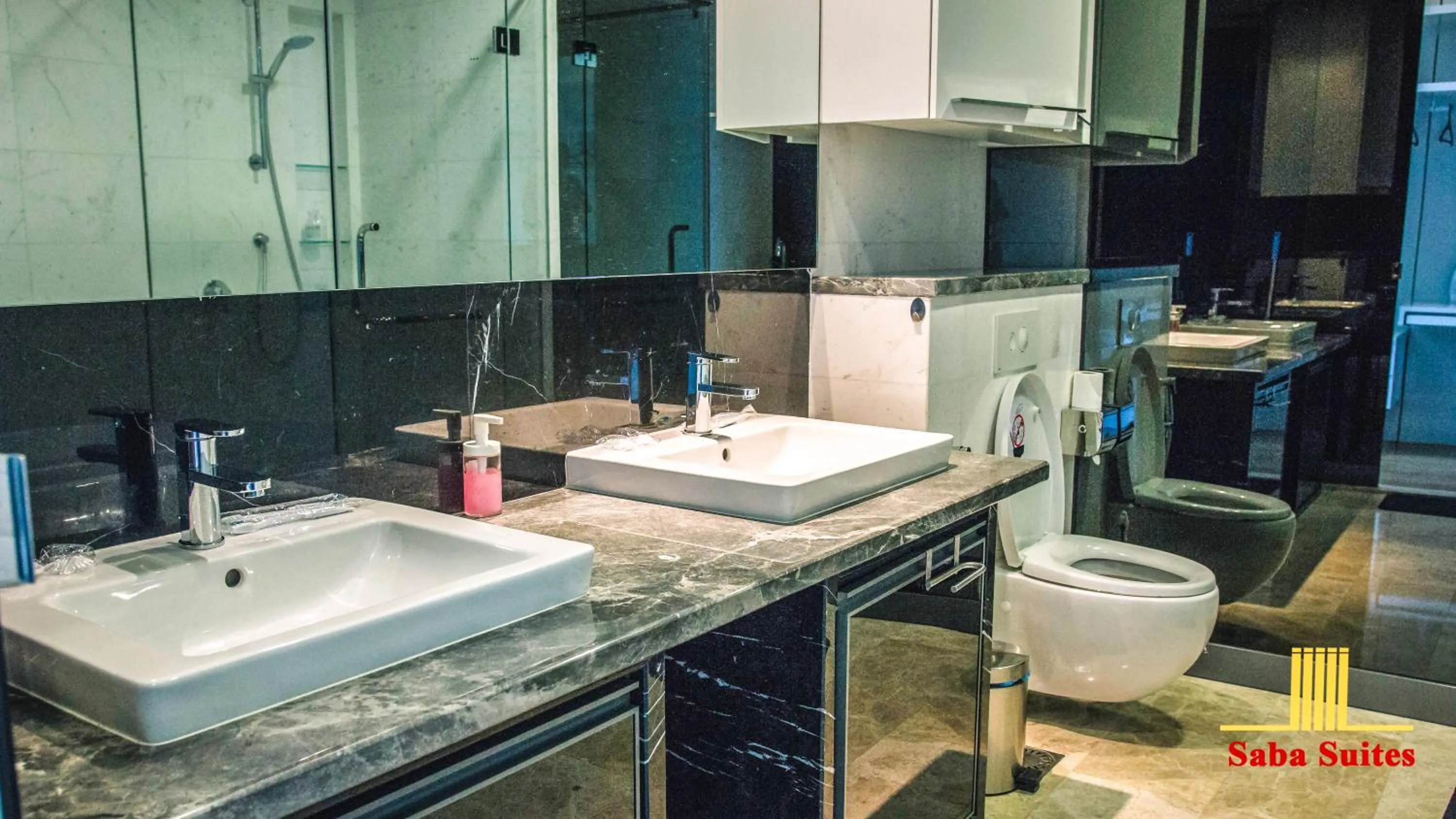 Toilet, Bathroom in Saba Suites at Platinum KLCC Bukit Bintang Kuala Lumpur