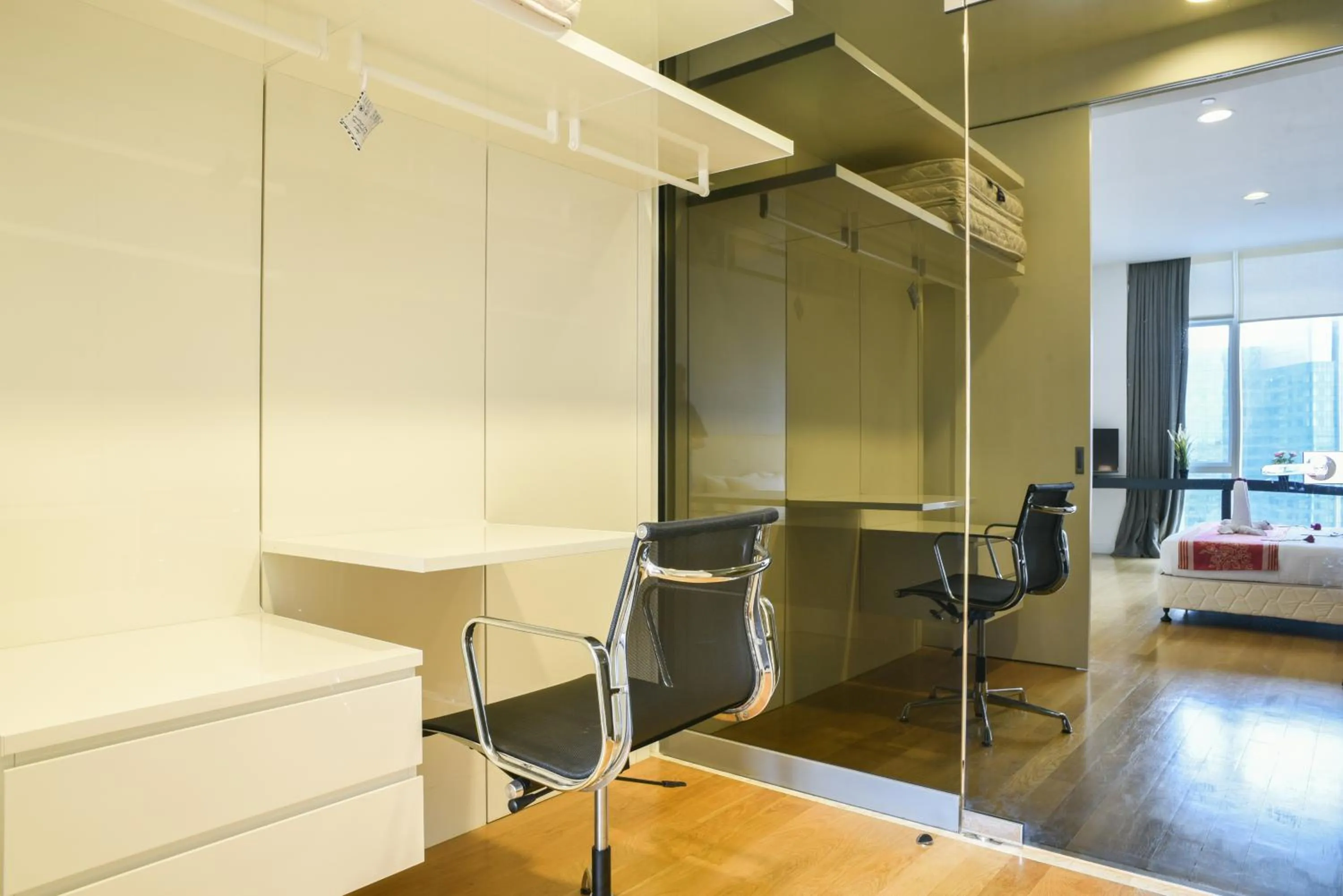 Seating area in Saba Suites at Platinum KLCC Bukit Bintang Kuala Lumpur