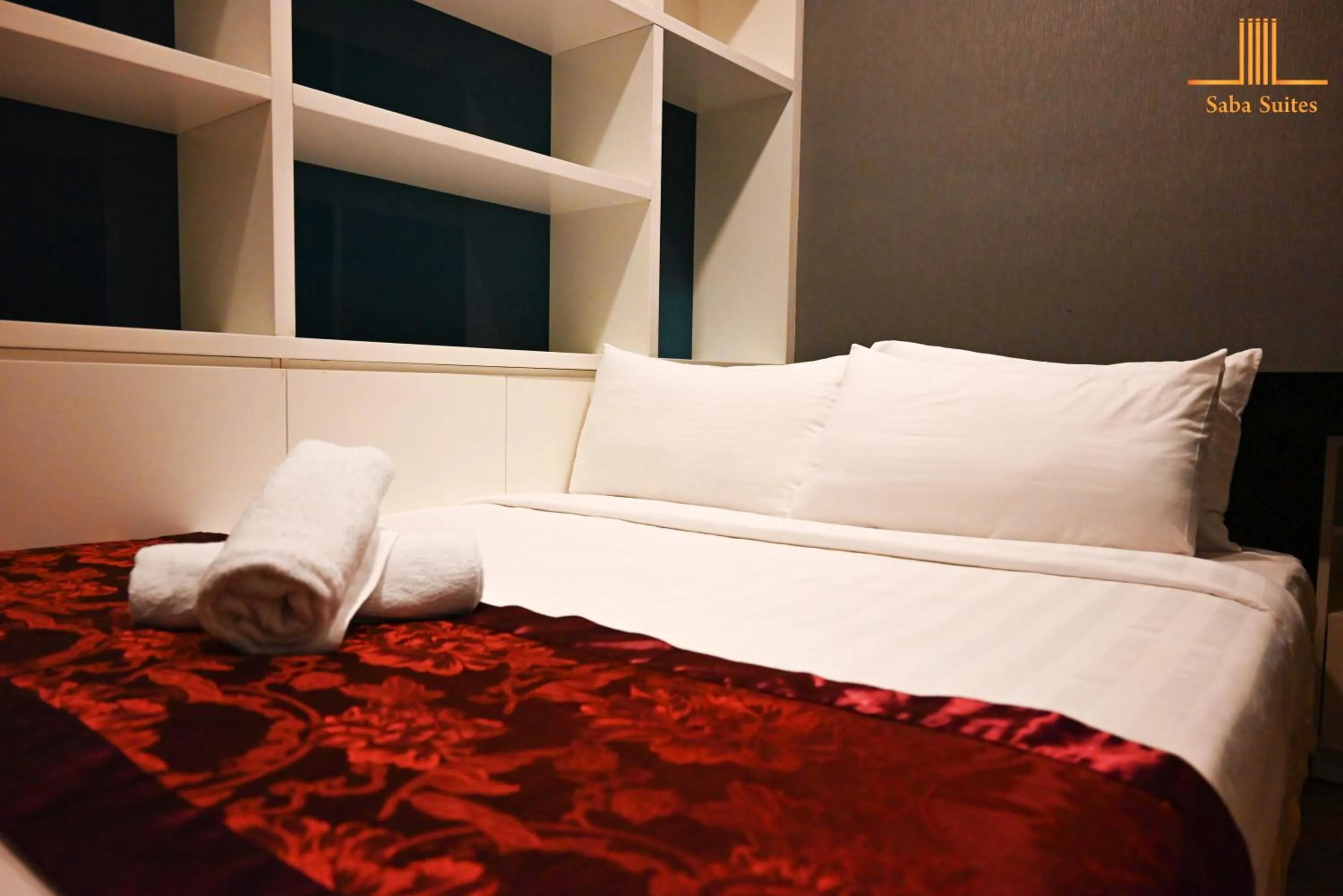 Bed in Saba Suites at Platinum KLCC Bukit Bintang Kuala Lumpur
