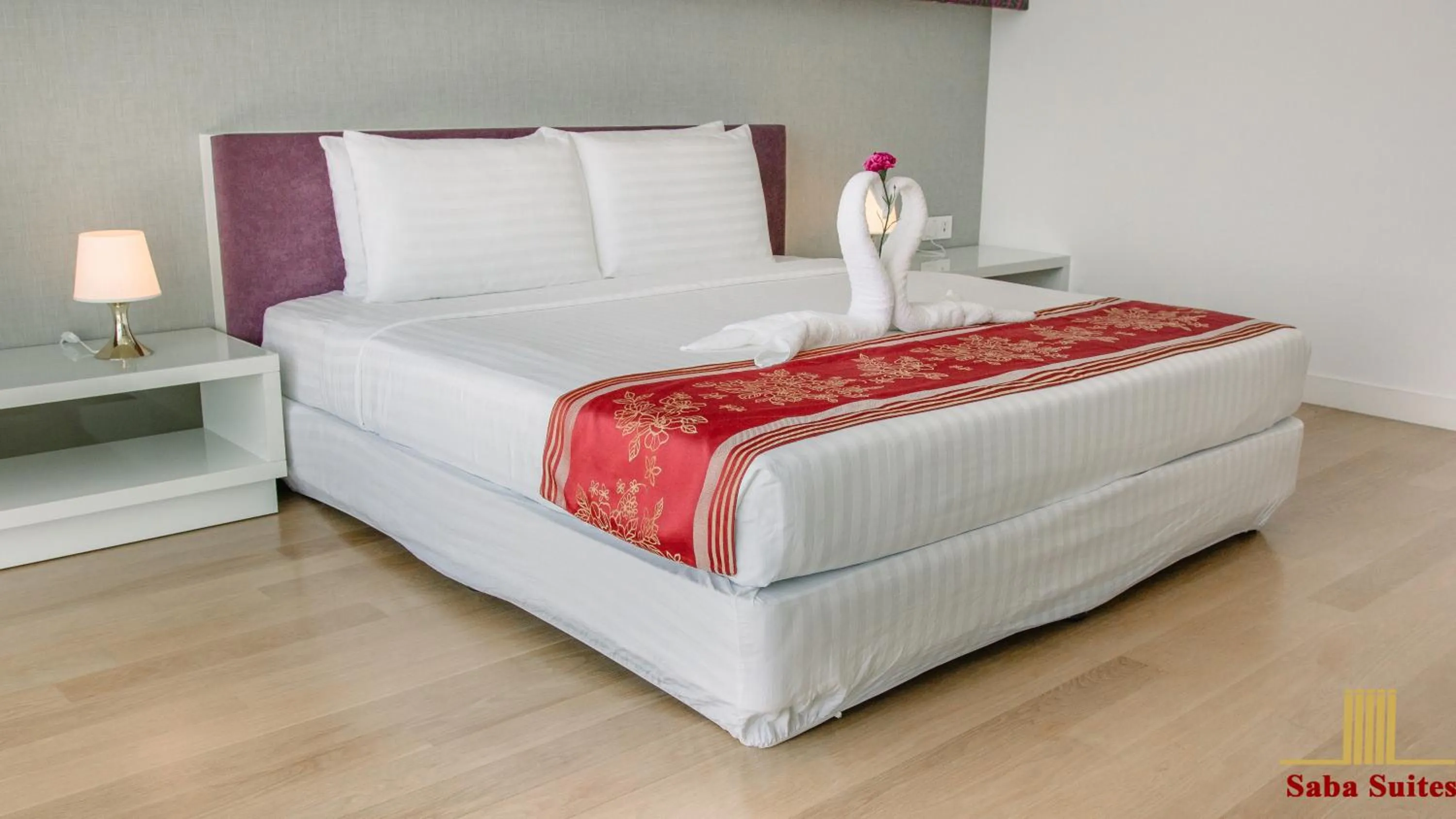 Bed in Saba Suites at Platinum KLCC Bukit Bintang Kuala Lumpur