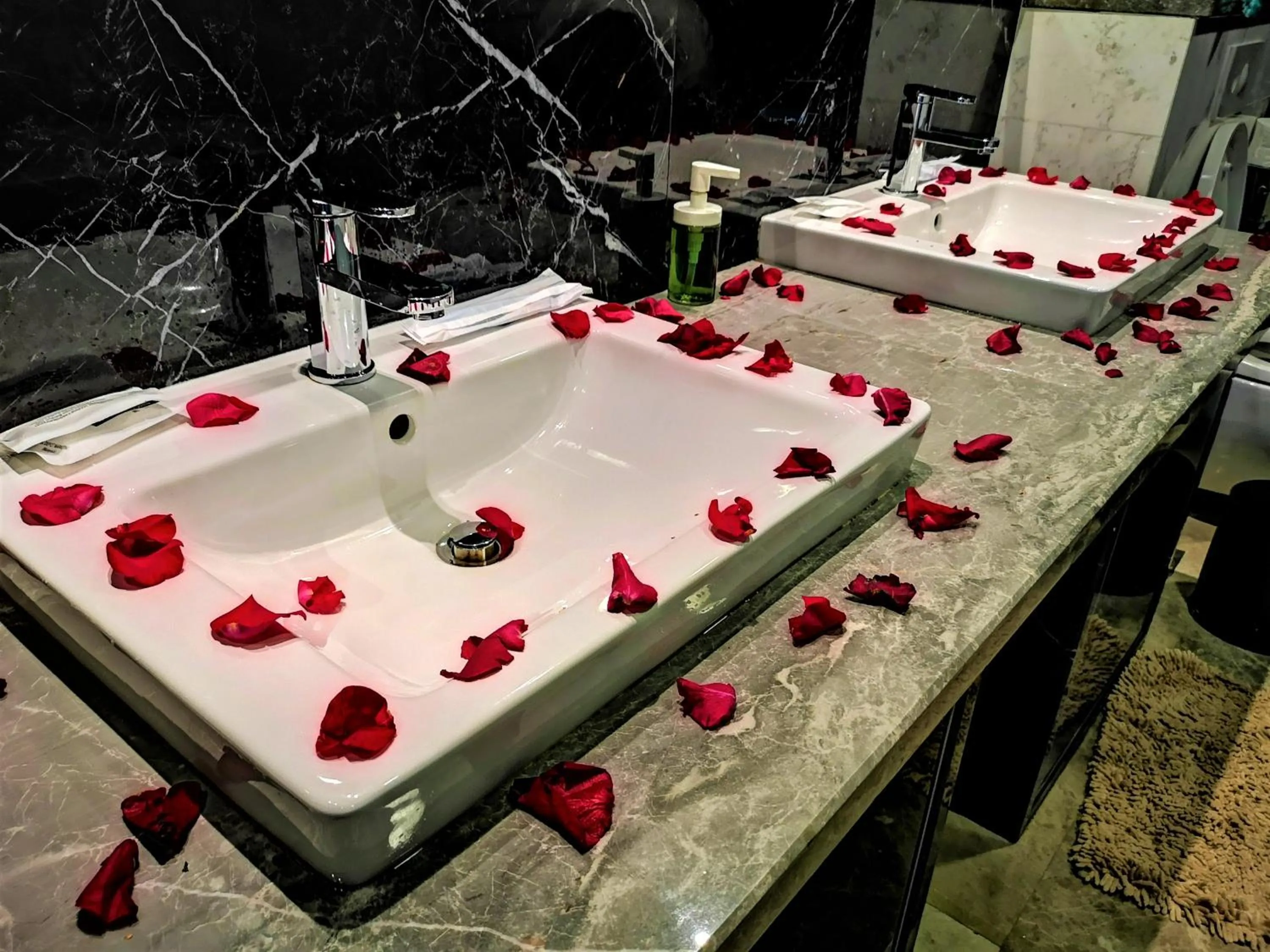 Bathroom in Saba Suites at Platinum KLCC Bukit Bintang Kuala Lumpur