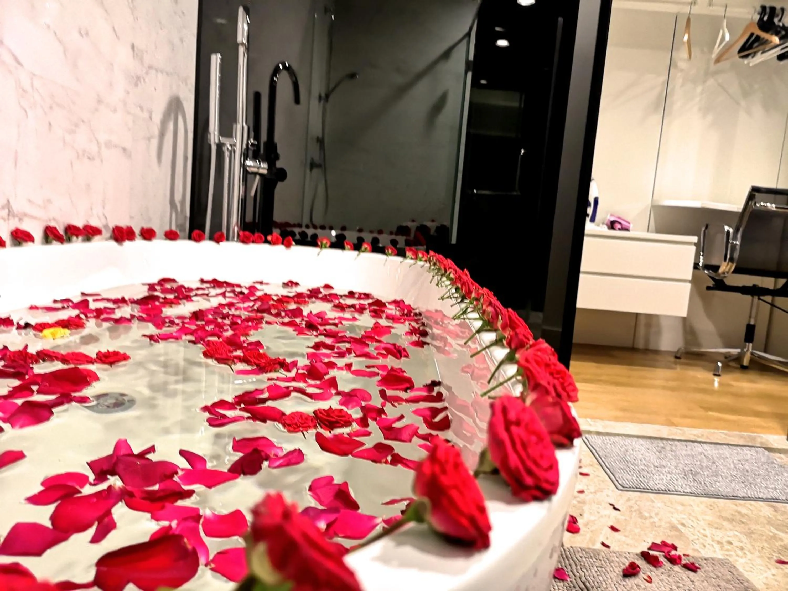 Bathroom in Saba Suites at Platinum KLCC Bukit Bintang Kuala Lumpur