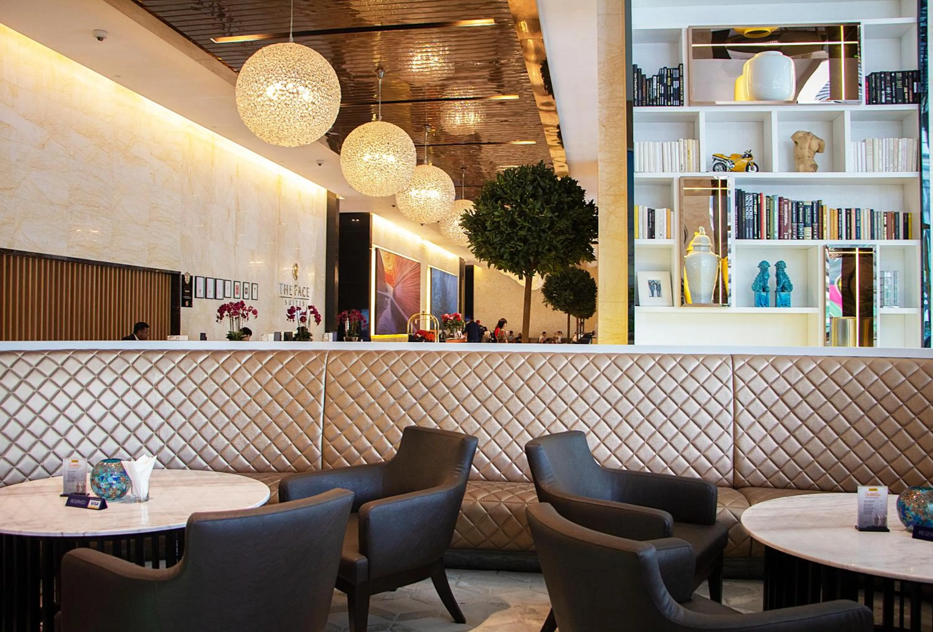 Lobby or reception, Lounge/Bar in Saba Suites at Platinum KLCC Bukit Bintang Kuala Lumpur