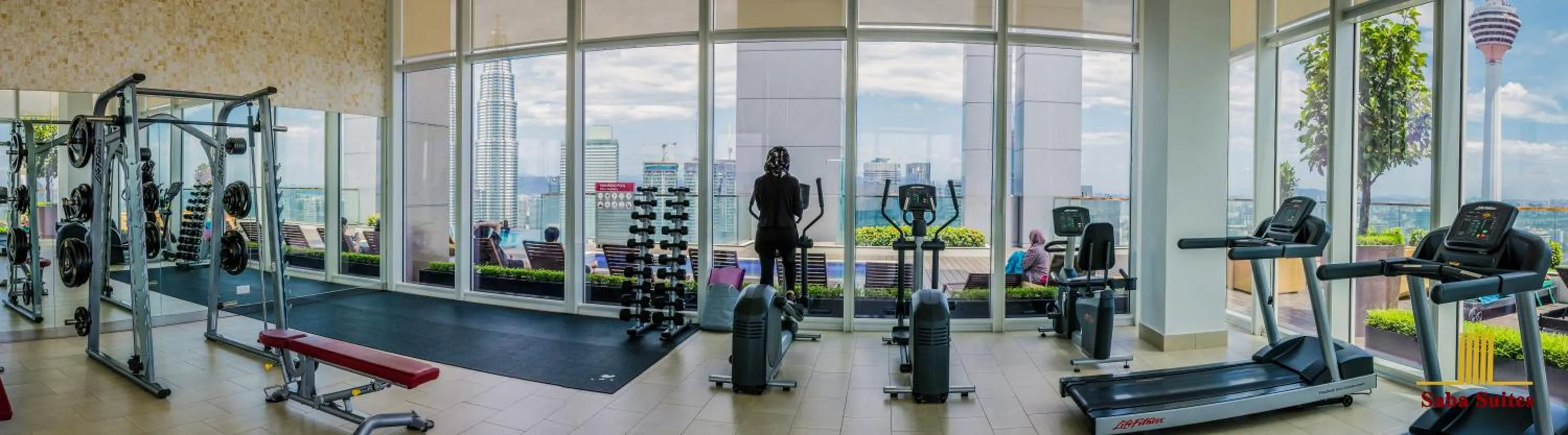 Fitness centre/facilities, Fitness Center/Facilities in Saba Suites at Platinum KLCC Bukit Bintang Kuala Lumpur