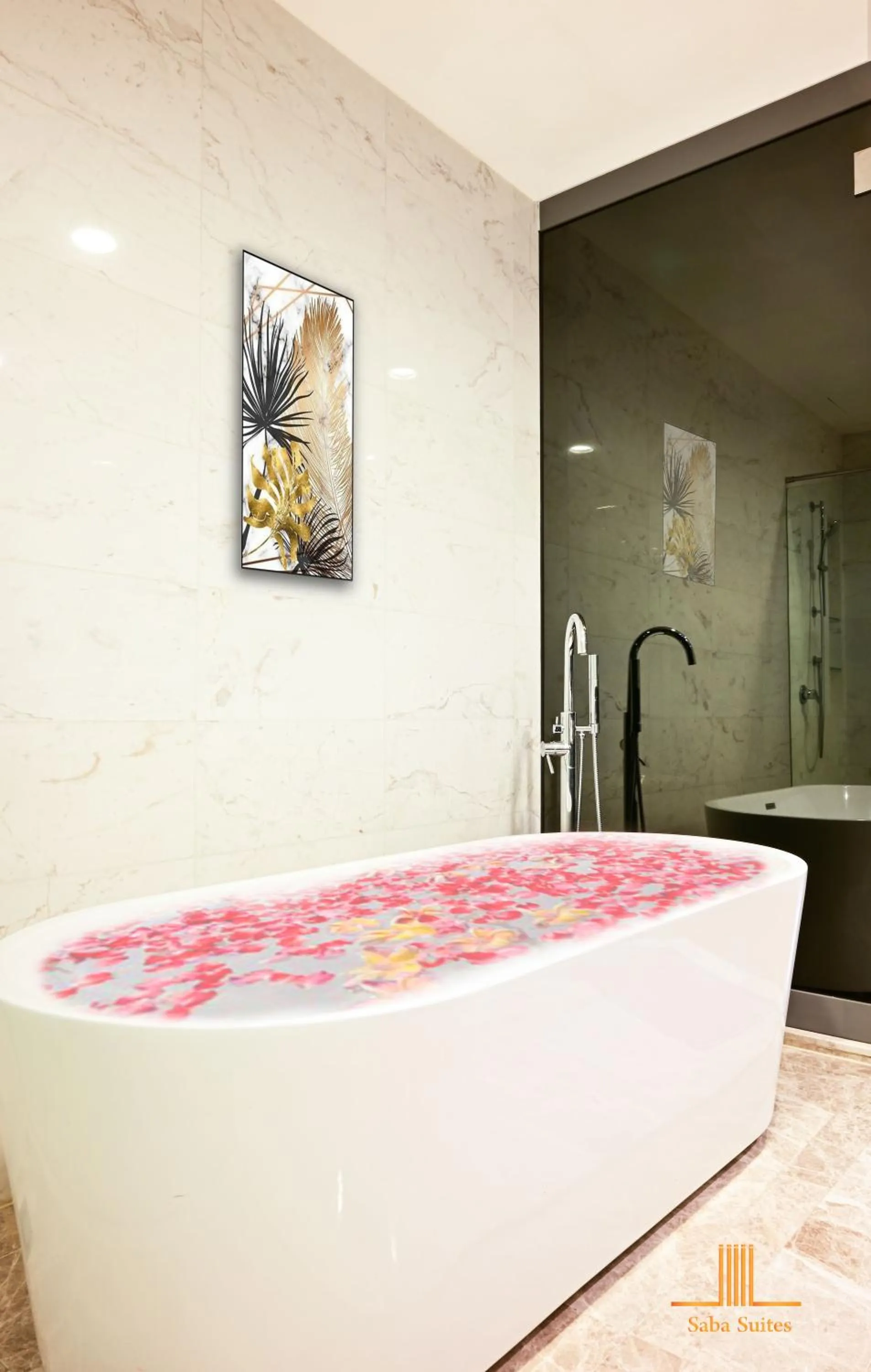 Bath, Bathroom in Saba Suites at Platinum KLCC Bukit Bintang Kuala Lumpur
