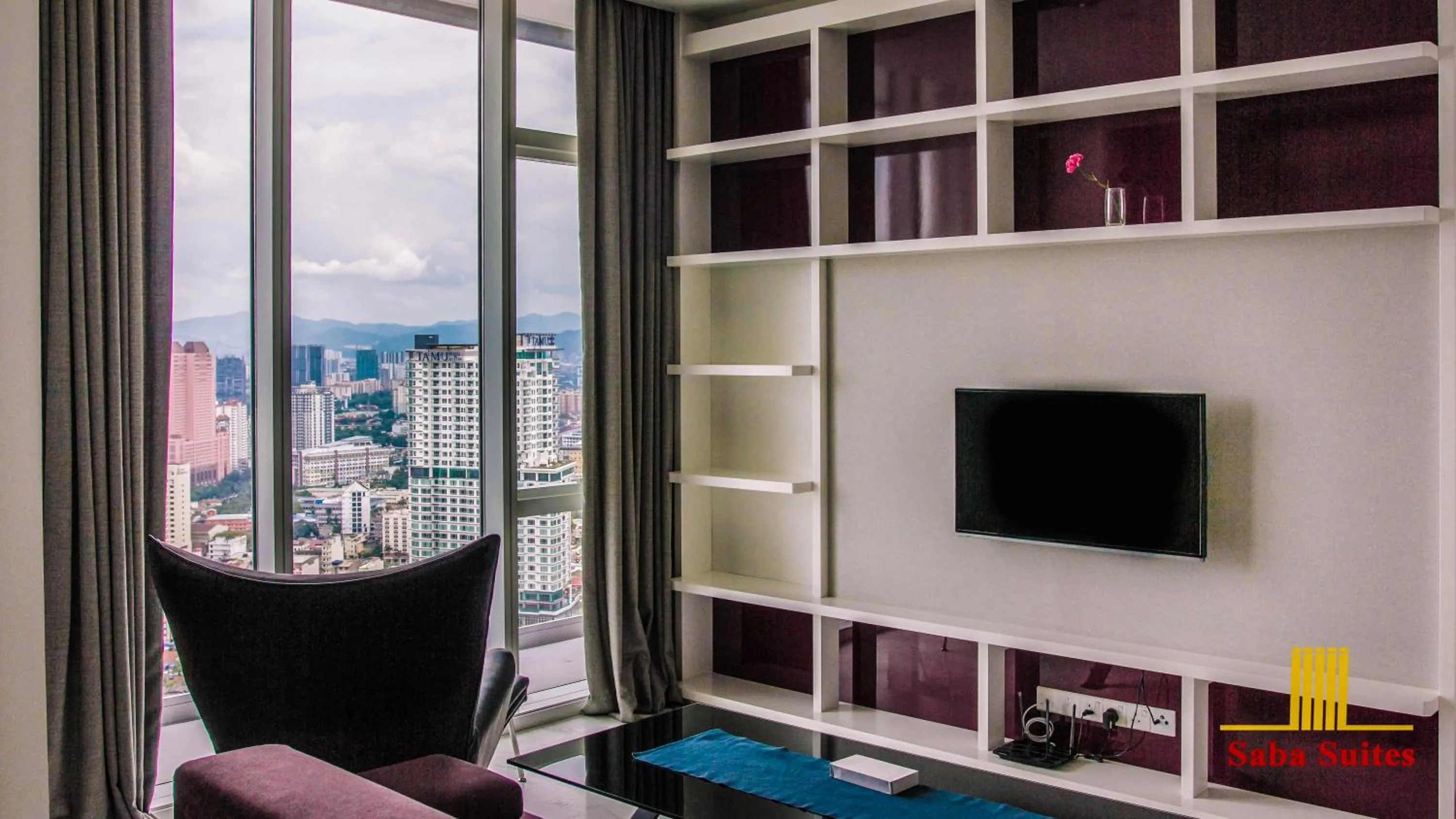 TV and multimedia, TV/Entertainment Center in Saba Suites at Platinum KLCC Bukit Bintang Kuala Lumpur