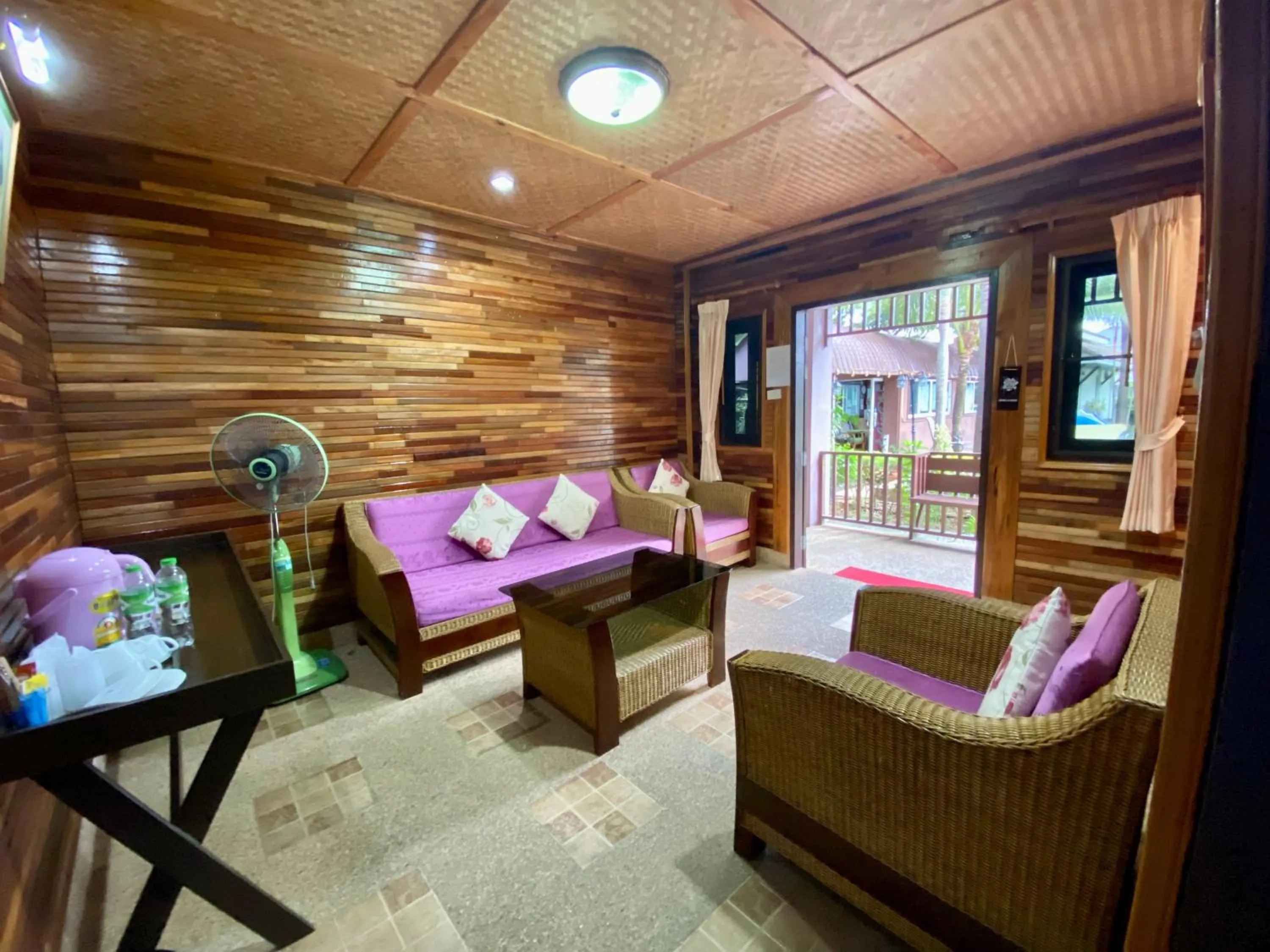 Living room in Baan Soontree Resort