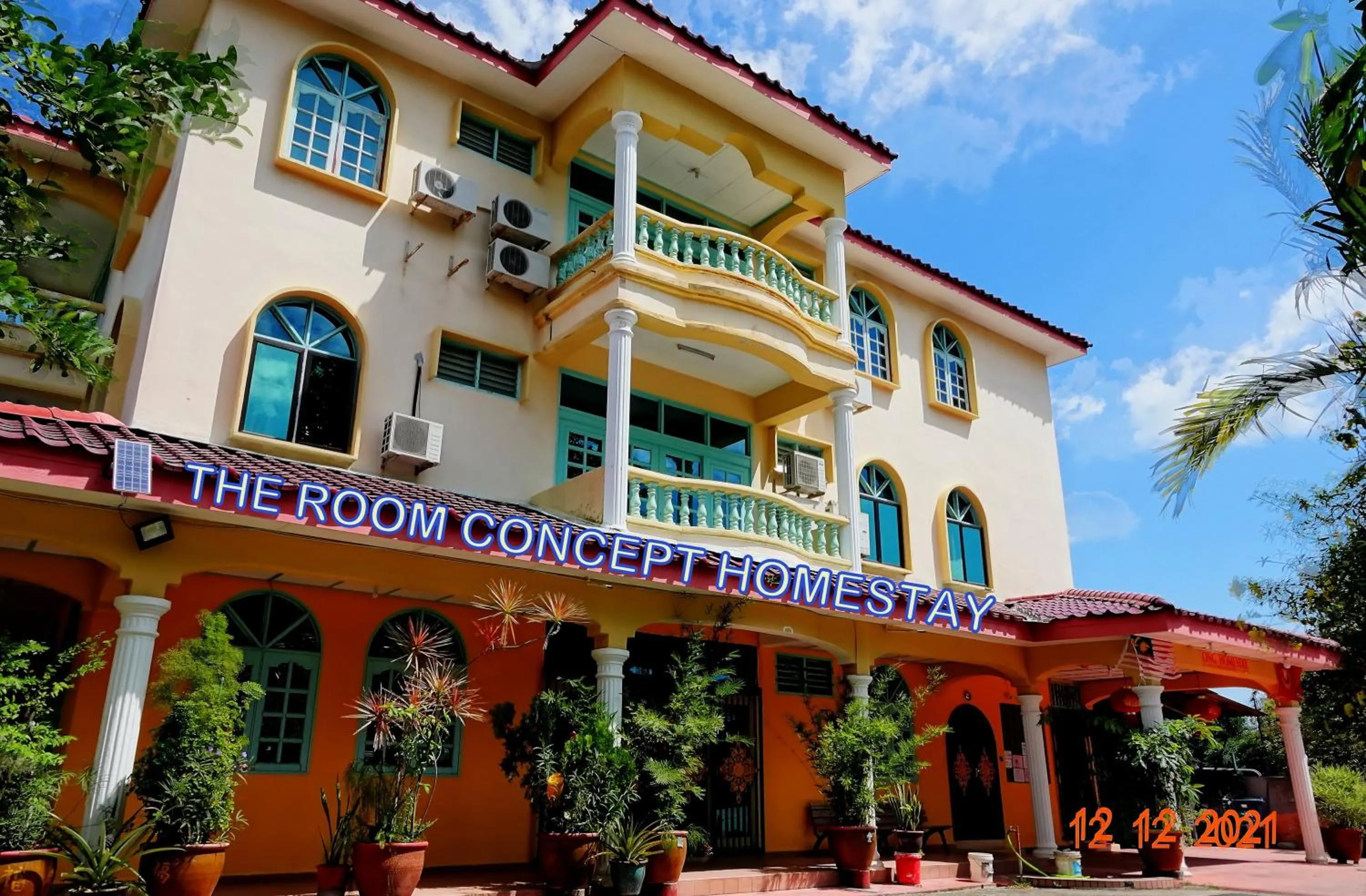 Property building in The Room Concept Homestay