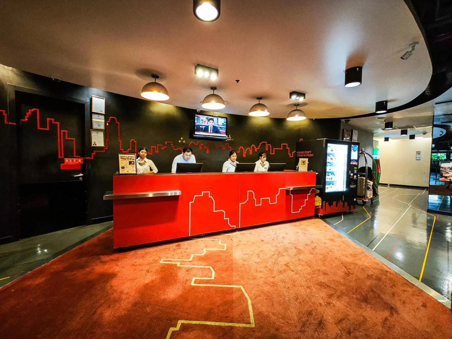 Lobby or reception in Galleria 10 Hotel Bangkok