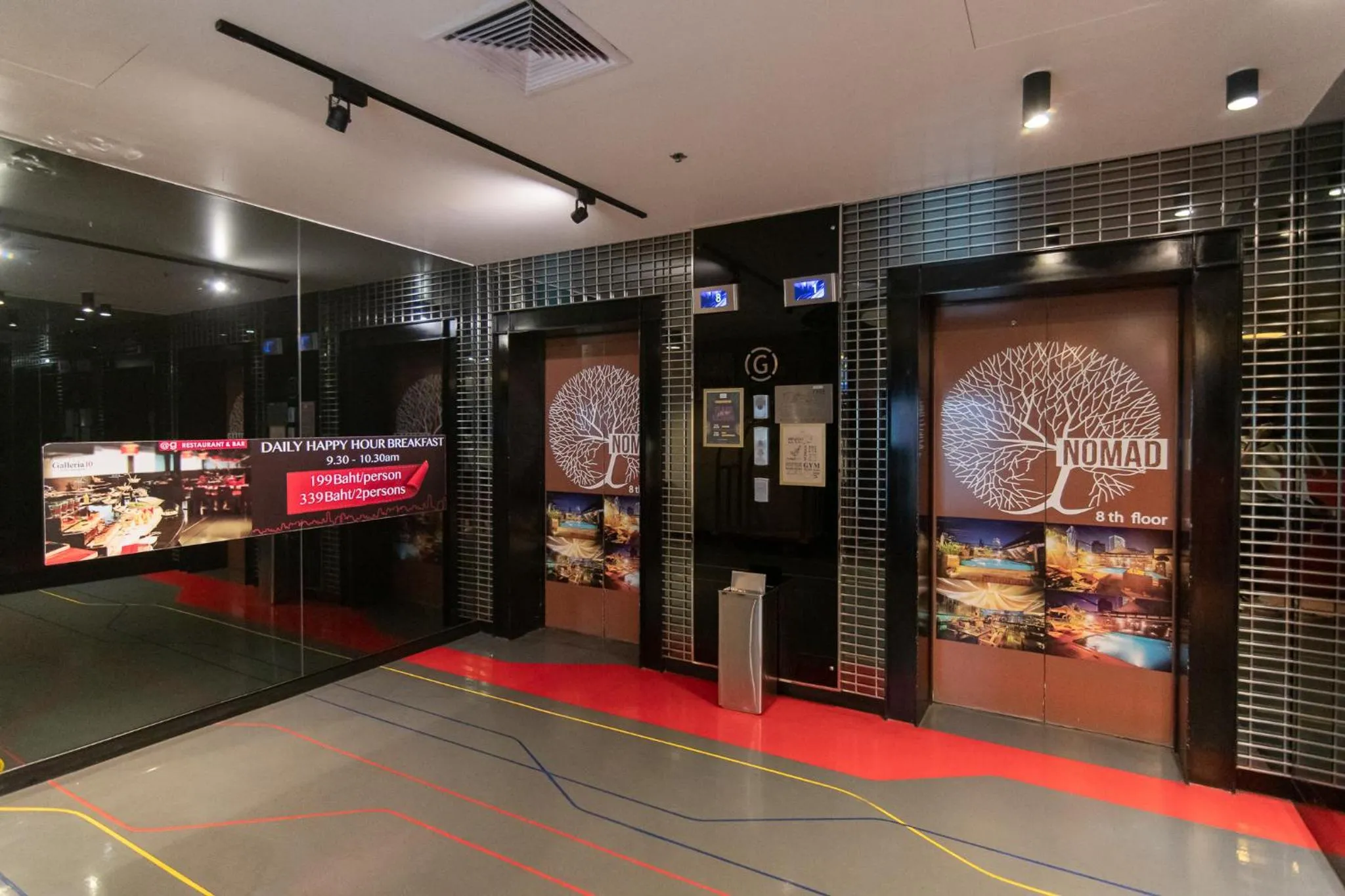 Lobby or reception in Galleria 10 Hotel Bangkok