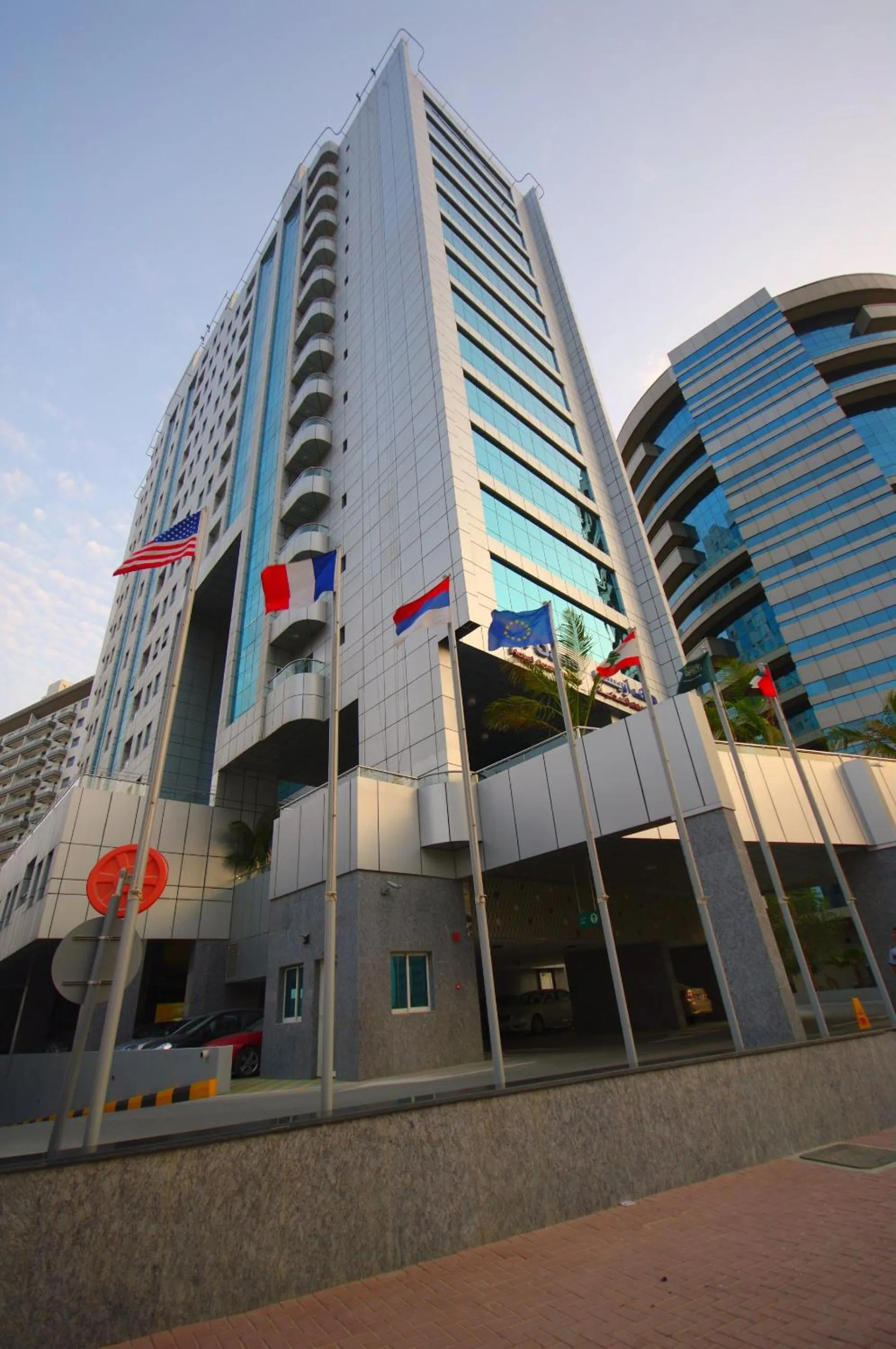 Facade/entrance in Gulf Oasis Hotel Apartments Fz LLC