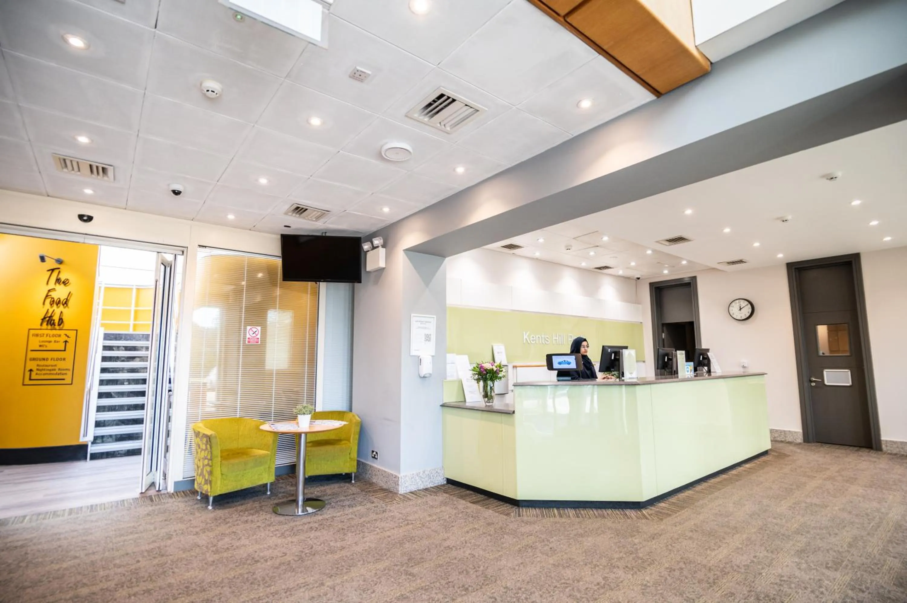 Lobby or reception in Kents Hill Park Training & Conference Centre
