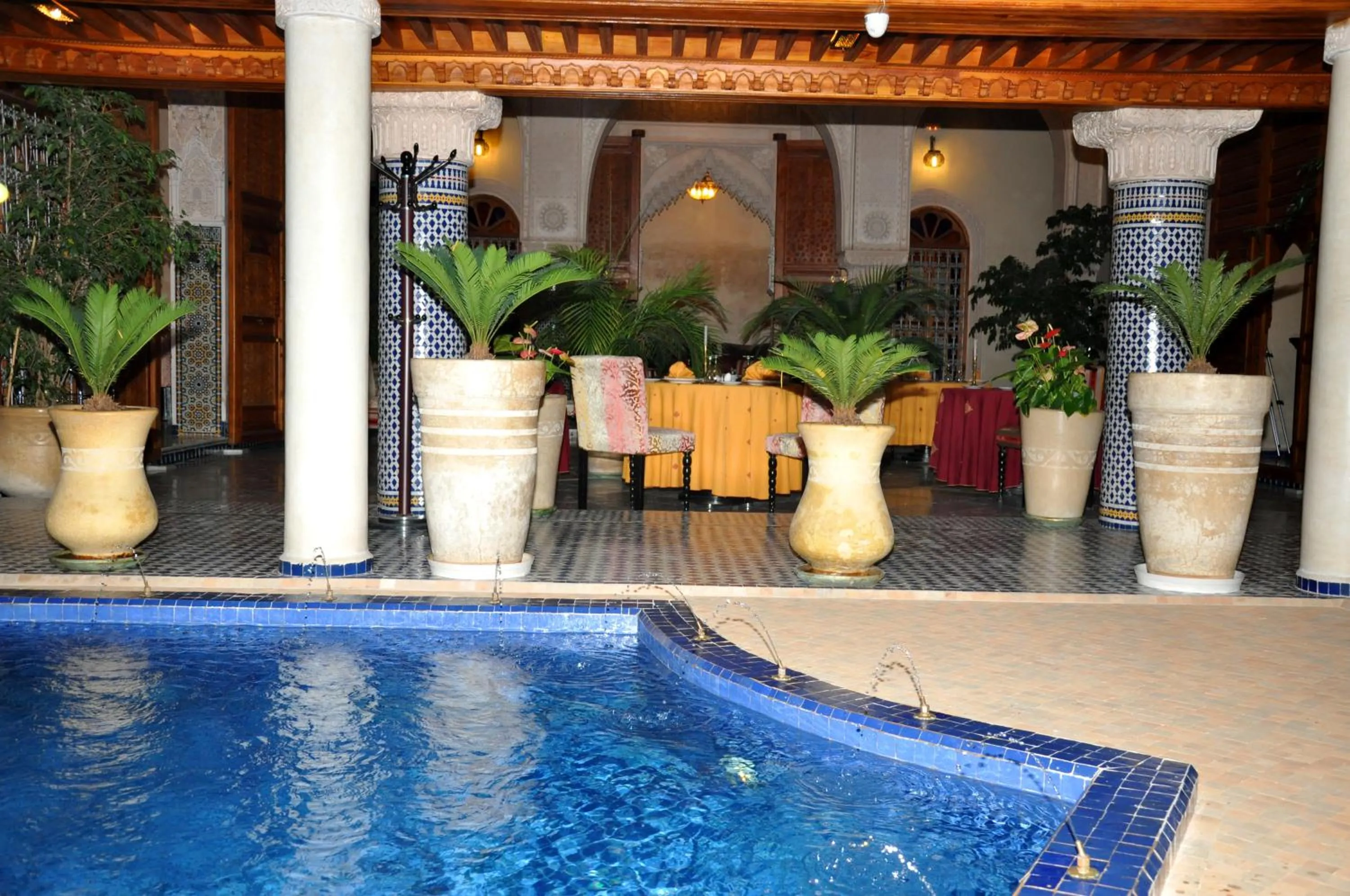 Patio in Riad Andalib