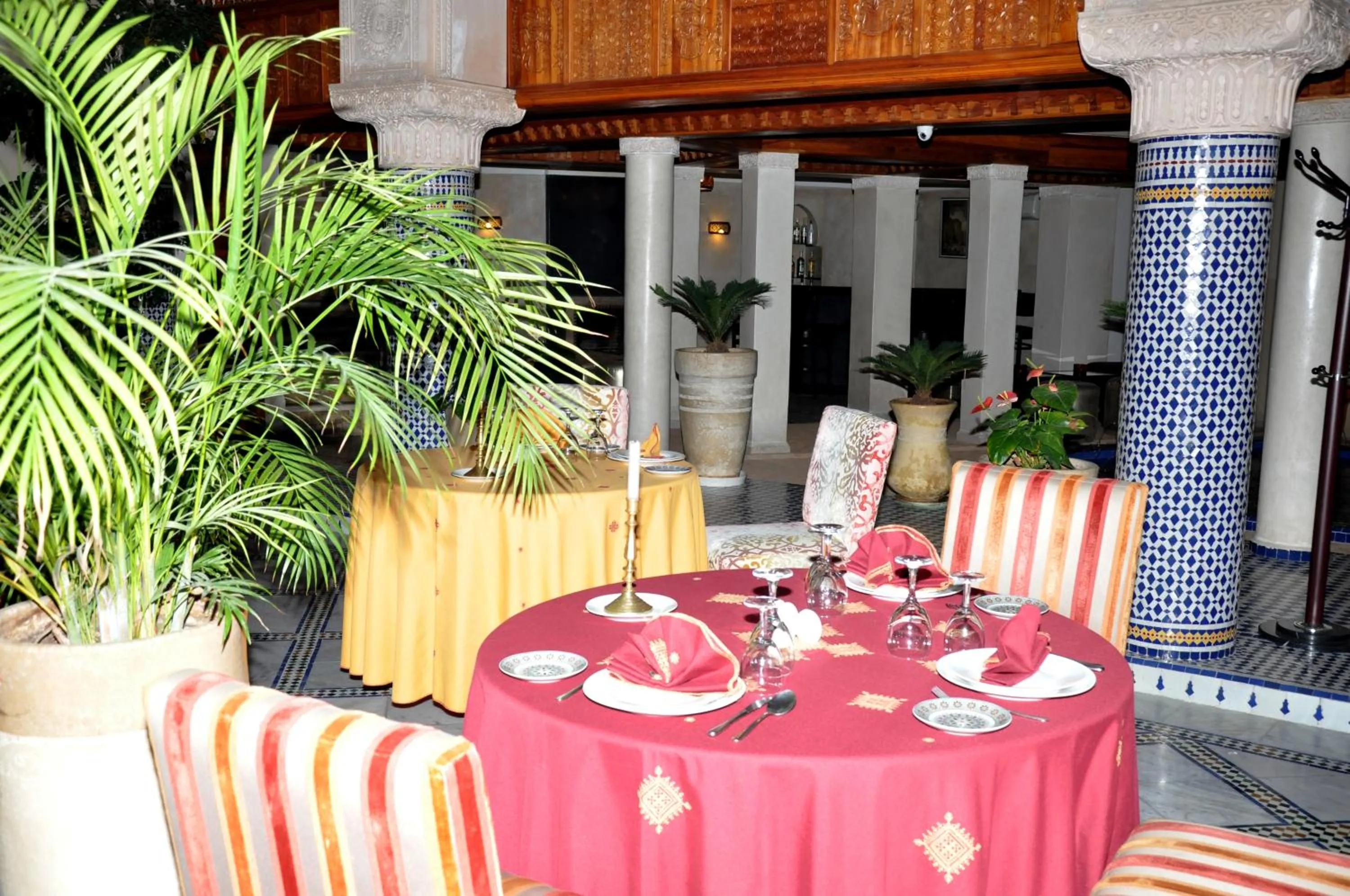 Patio in Riad Andalib