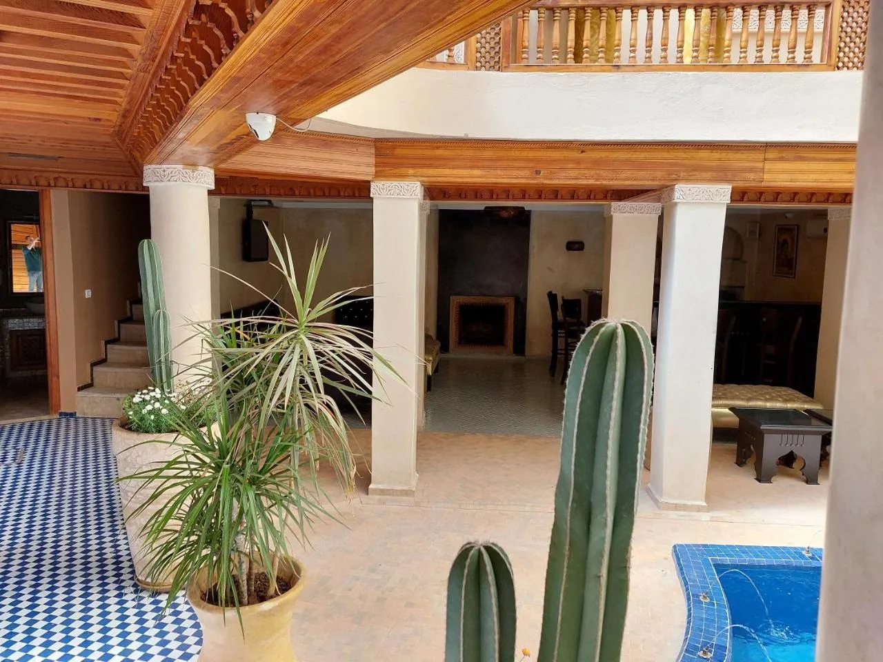 Patio in Riad Andalib