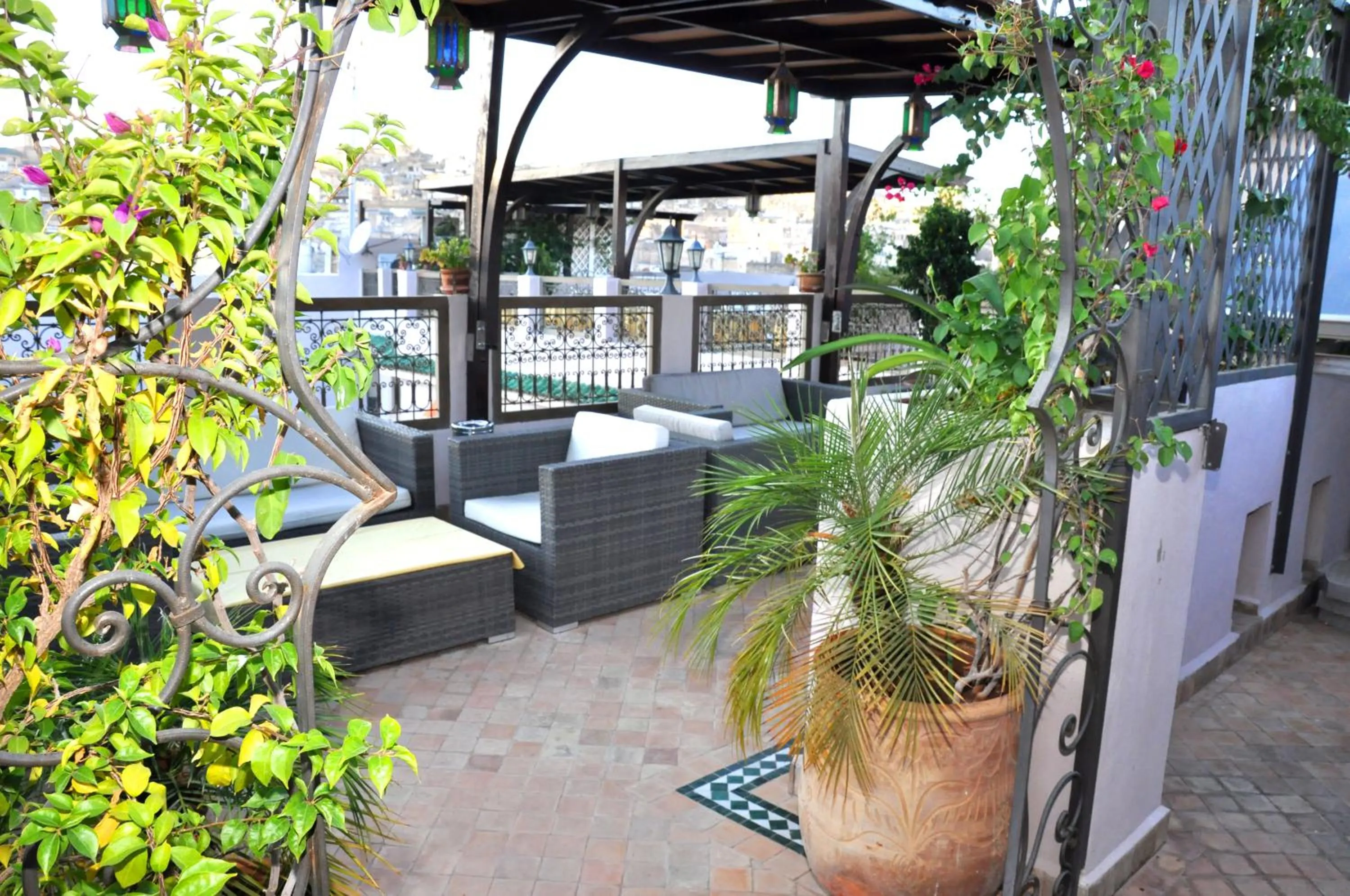 Balcony/Terrace in Riad Andalib