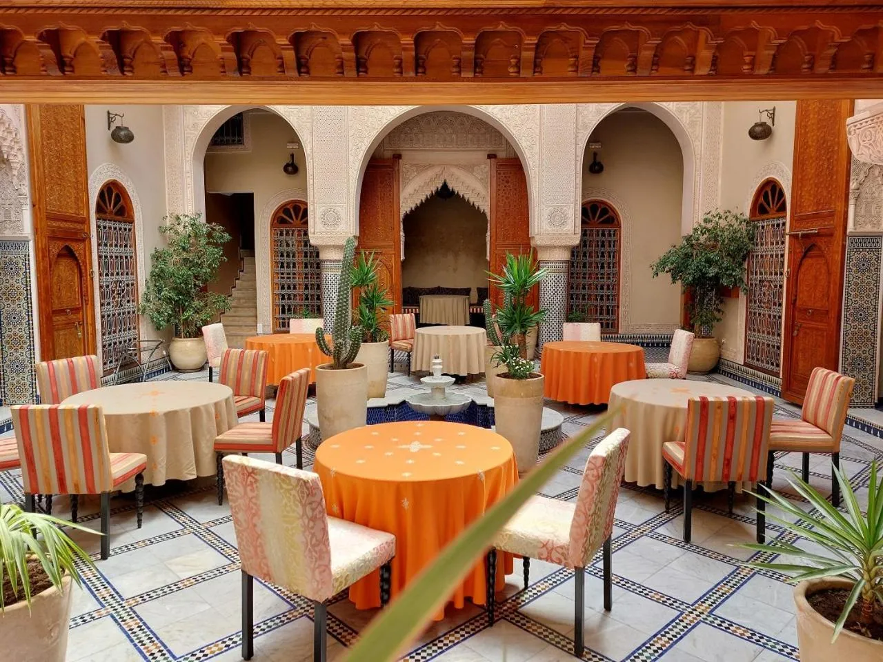 Patio in Riad Andalib