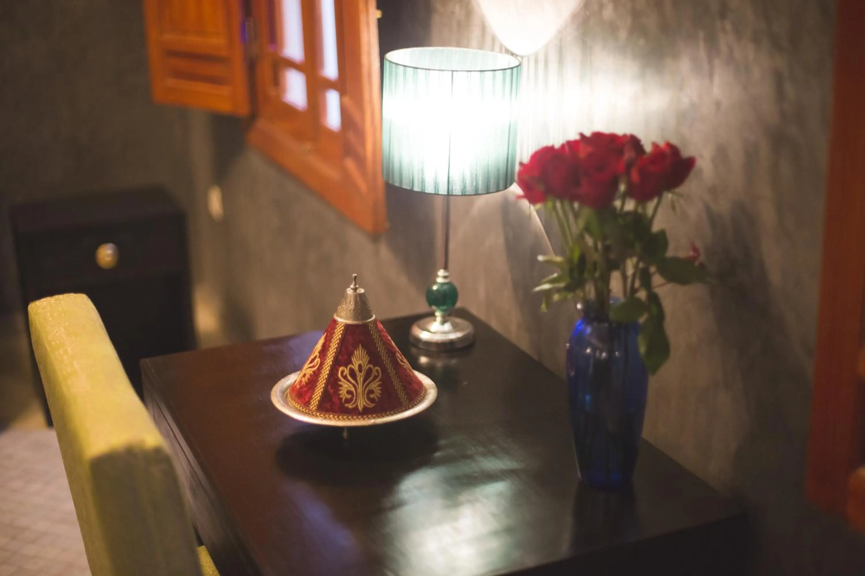 Decorative detail in Riad Andalib