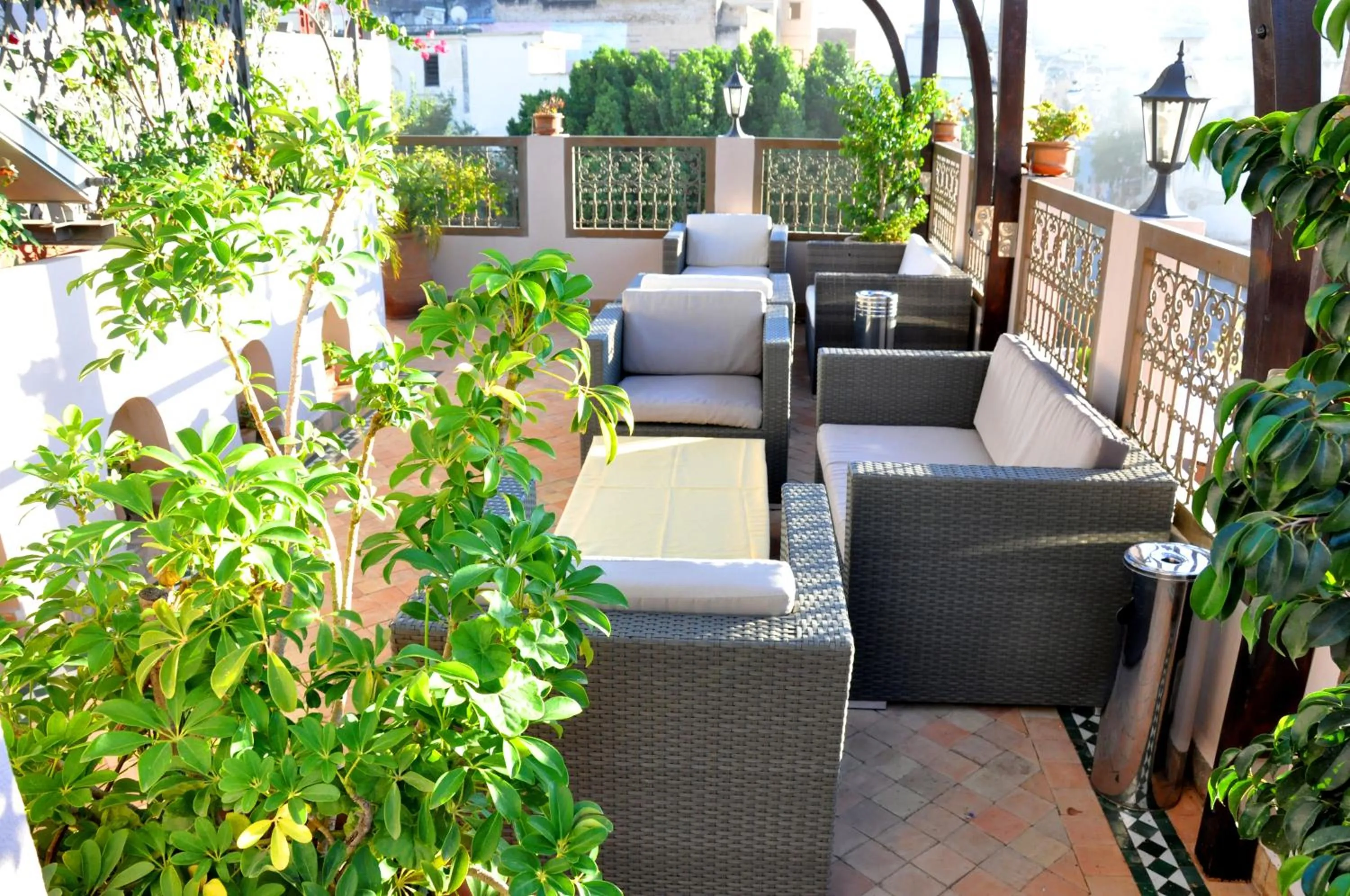 Balcony/Terrace in Riad Andalib