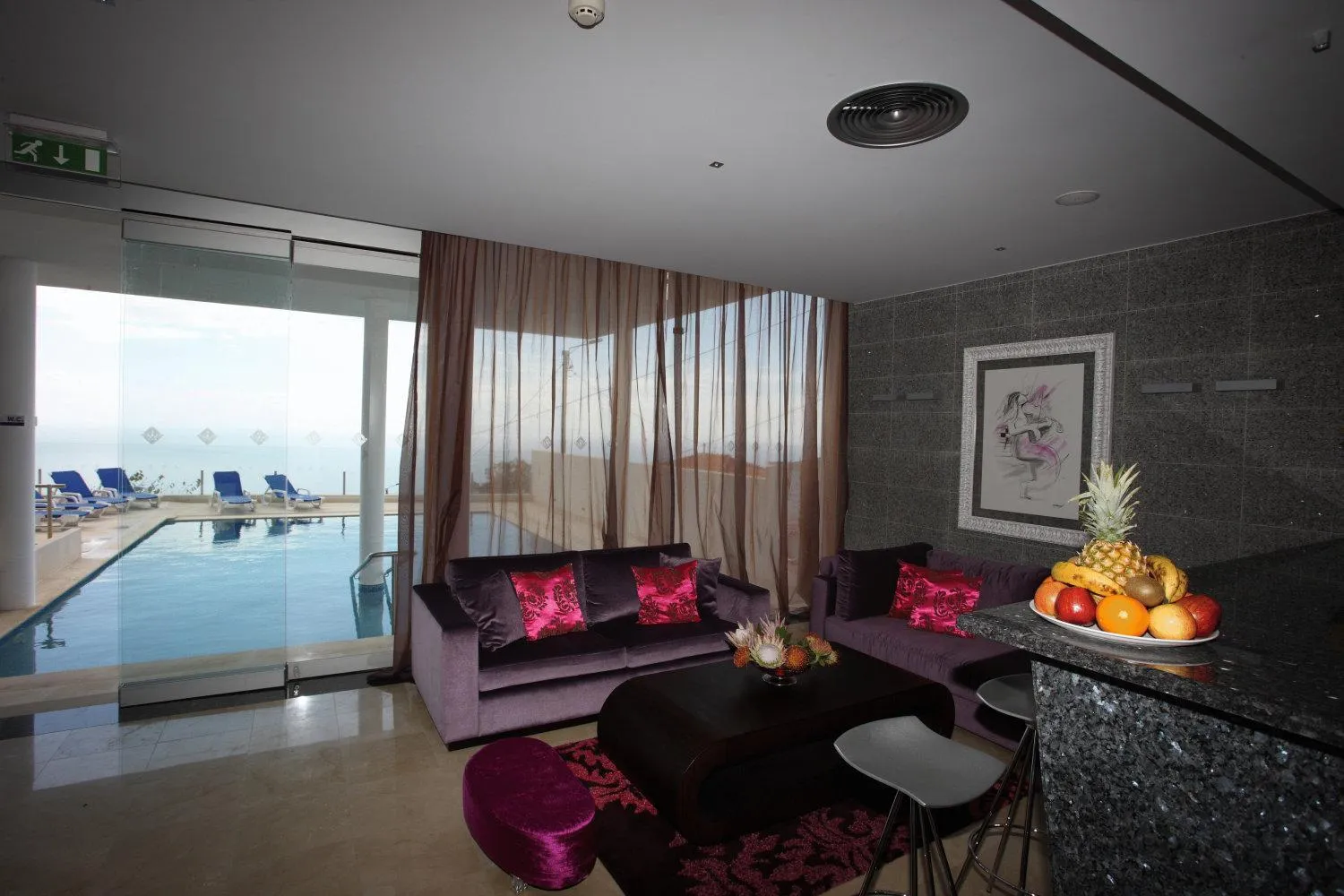 Lounge or bar in Hotel Apartamentos Baia Brava