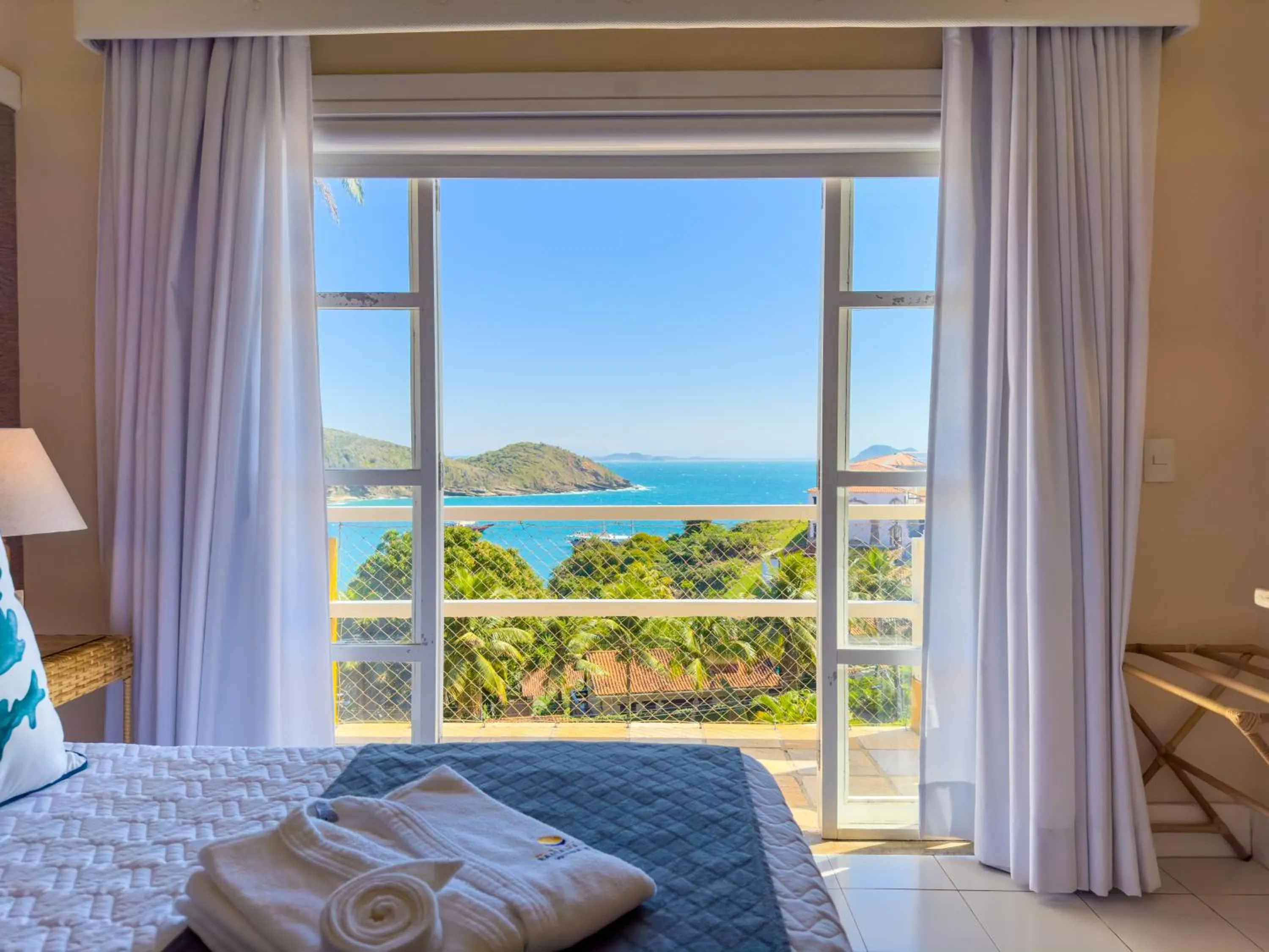 View (from property/room), Bed in Bahiamarela Boutique Hotel & SPA