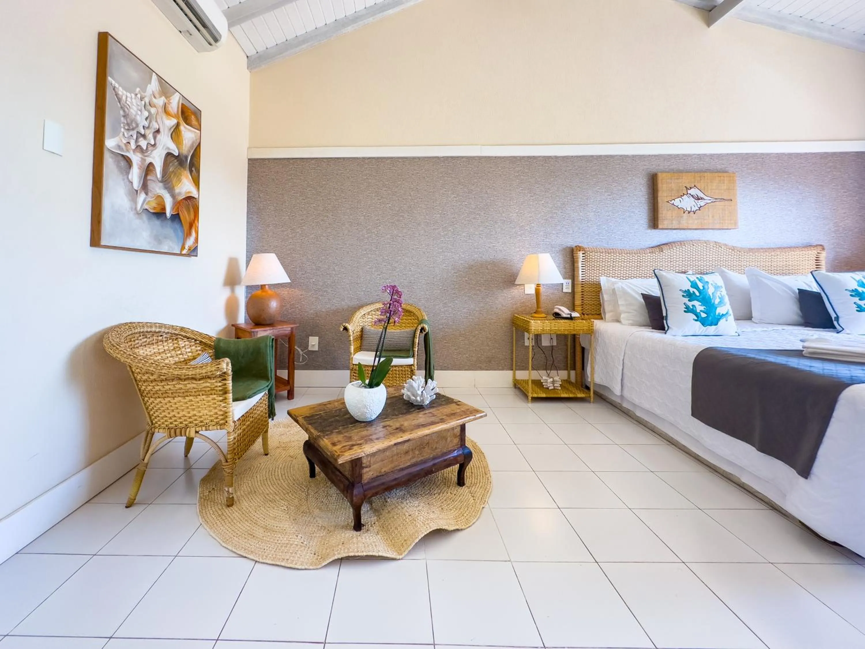 Decorative detail, Bed in Bahiamarela Boutique Hotel & SPA