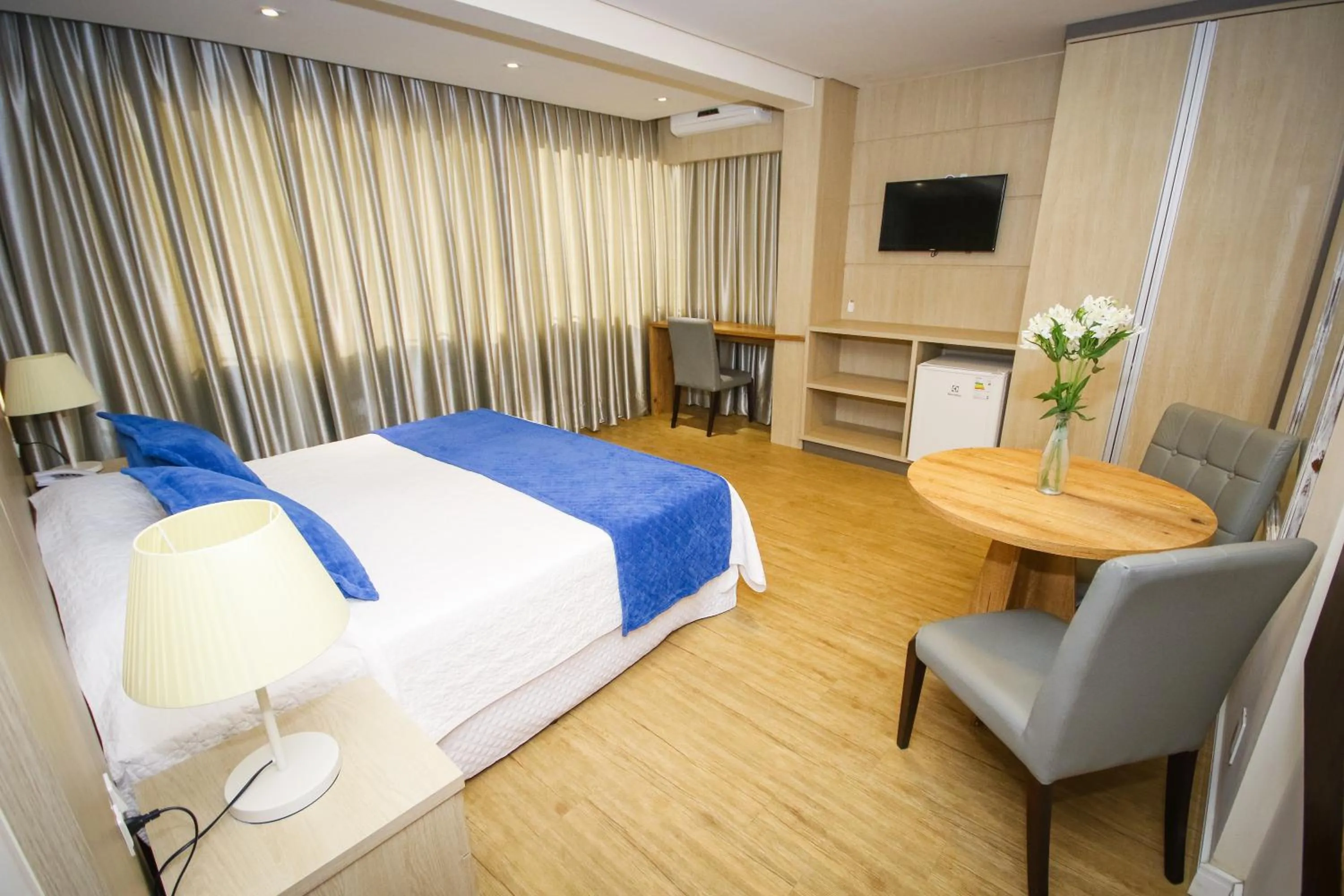 Bed in Hotel Geranium