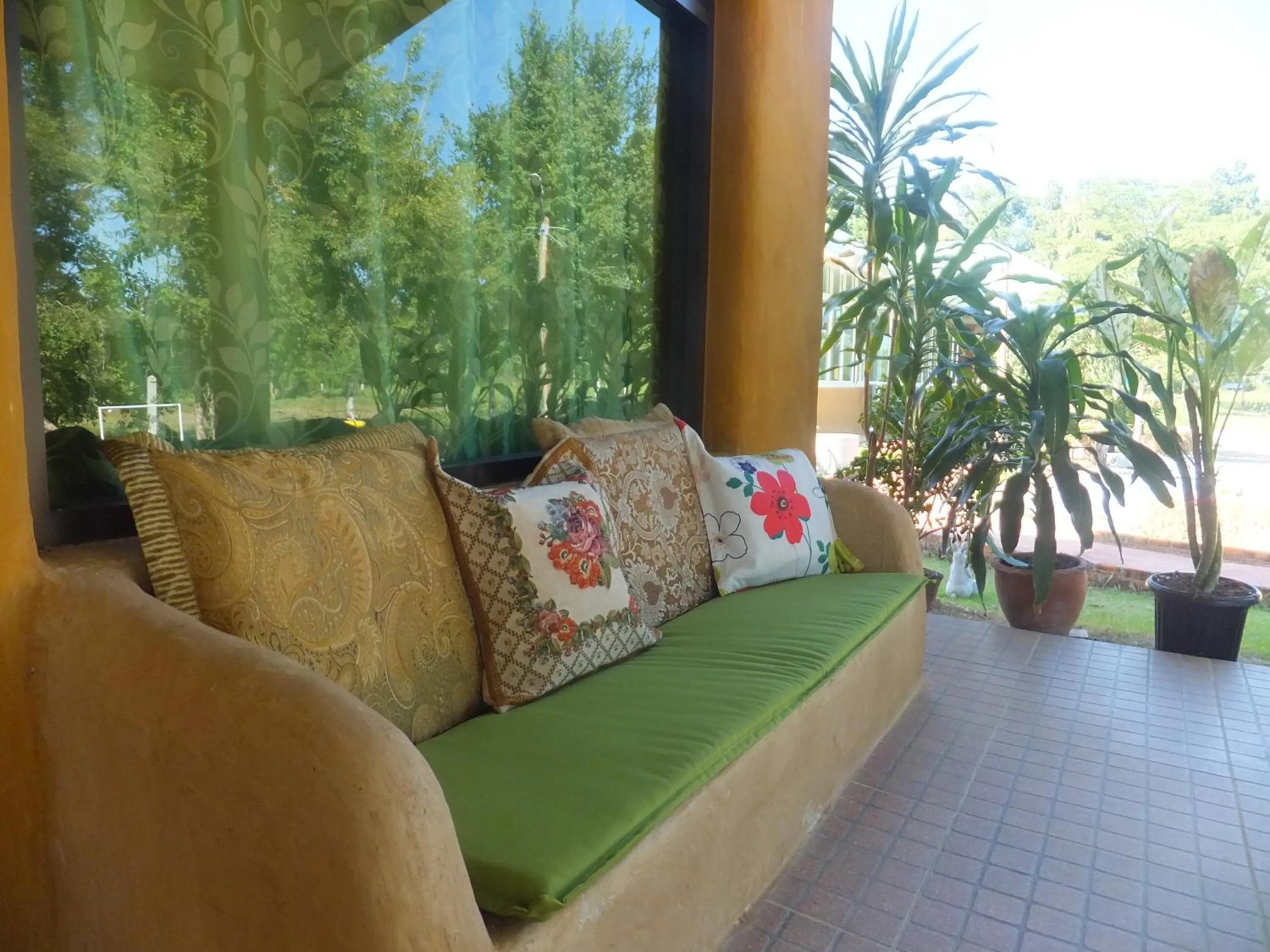 Decorative detail in Baandin resort