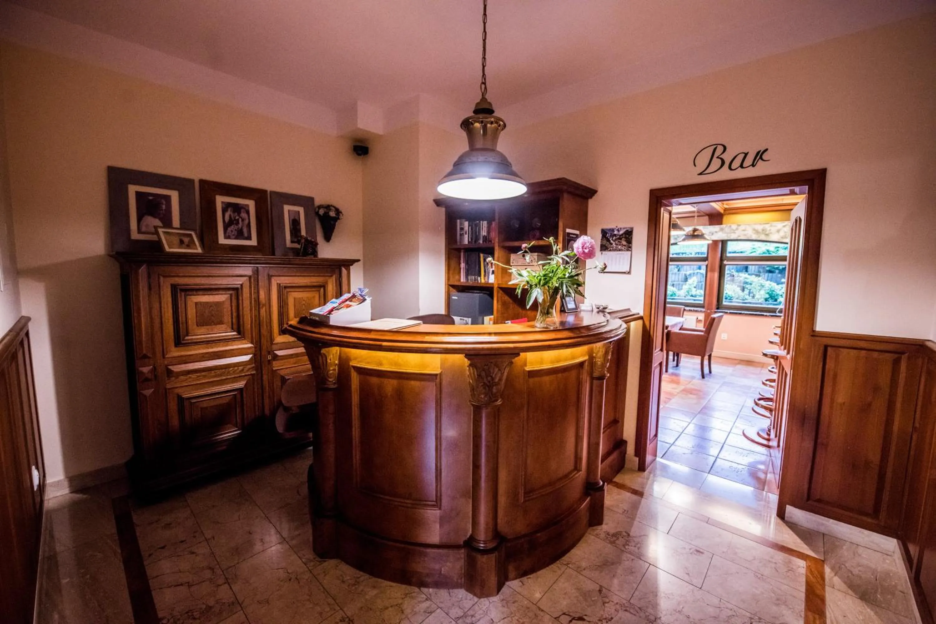 Lobby or reception in Apolonia Willa