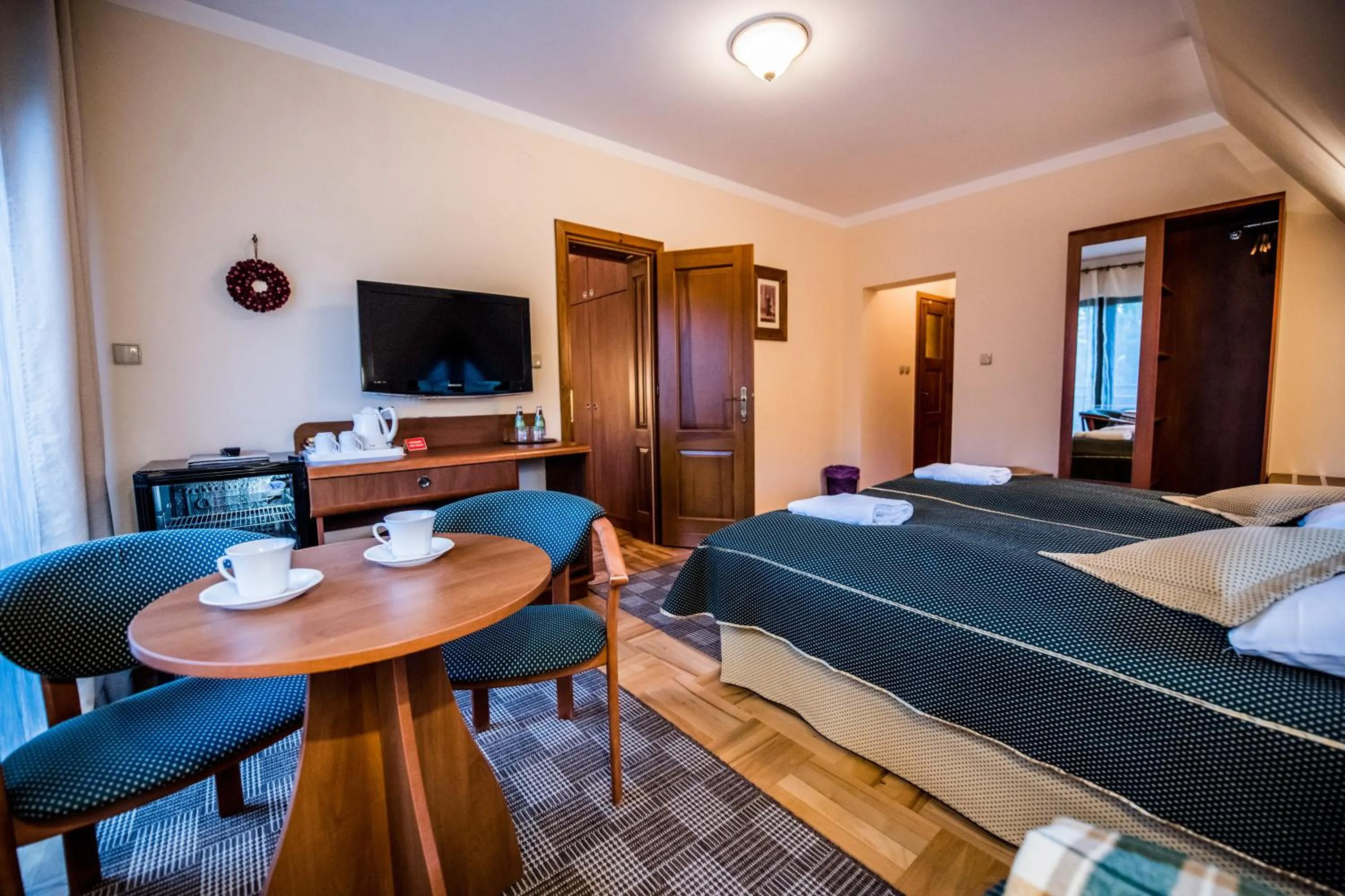 Coffee/tea facilities, Bed in Apolonia Willa