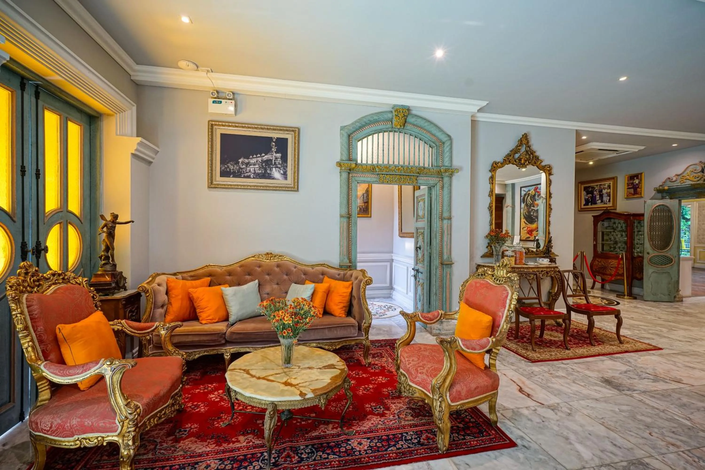 Lobby or reception in At Pingnakorn Riverside