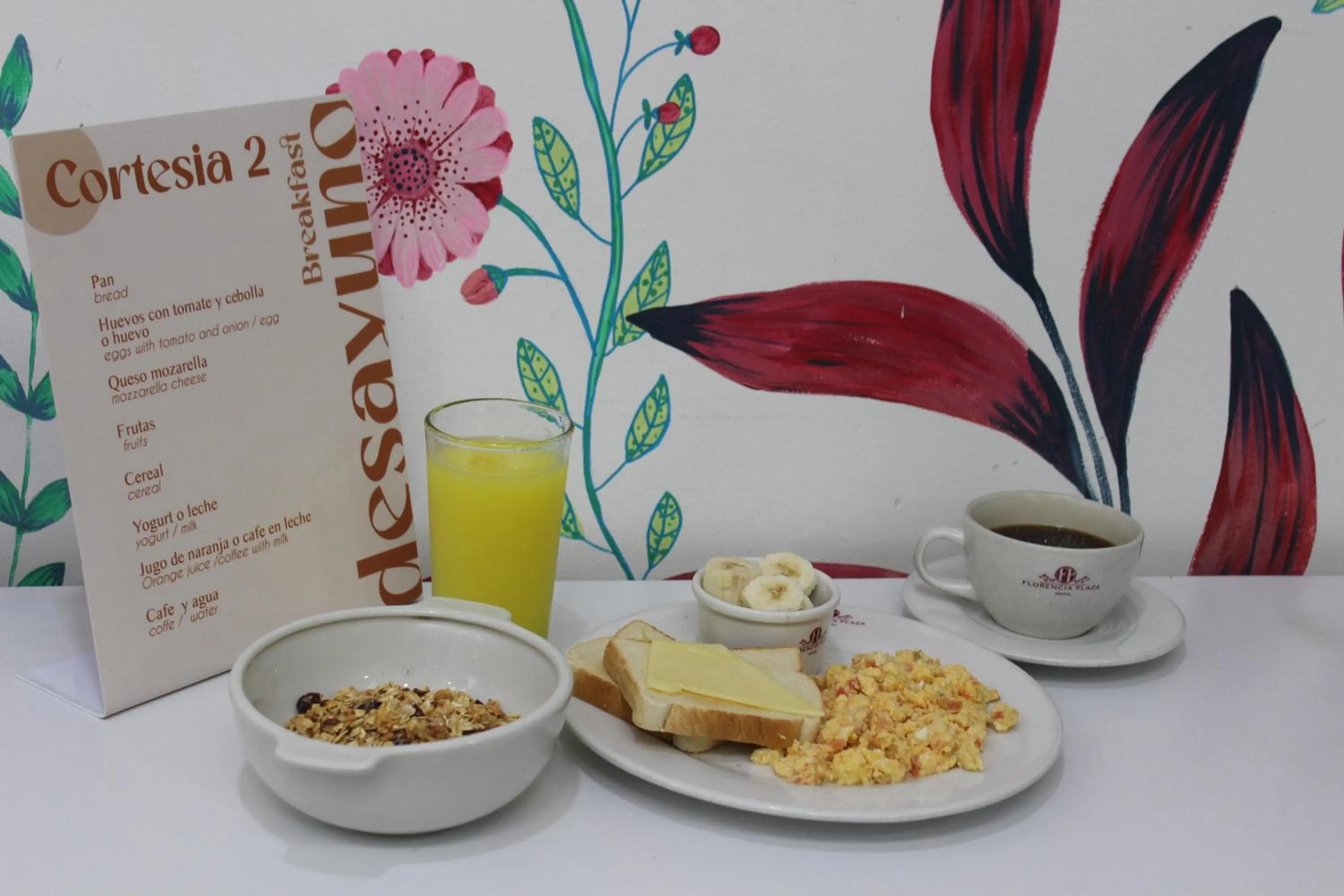 Breakfast in Hotel Florencia Plaza