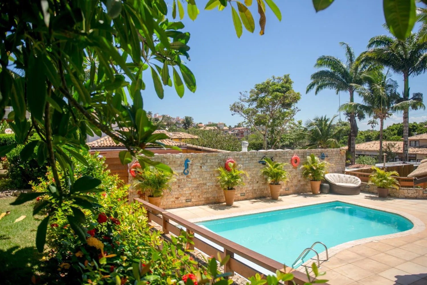 Swimming pool in Pousada João Fernandes