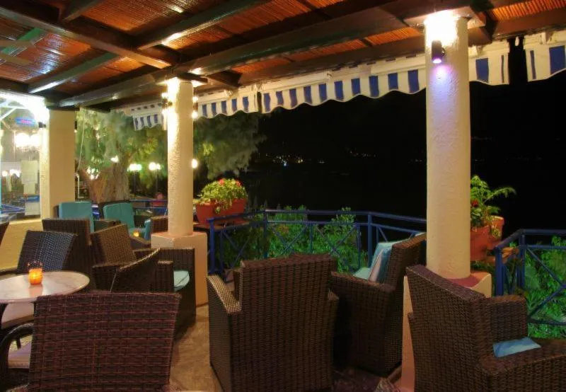 Lounge or bar in Votsalakia Hotel