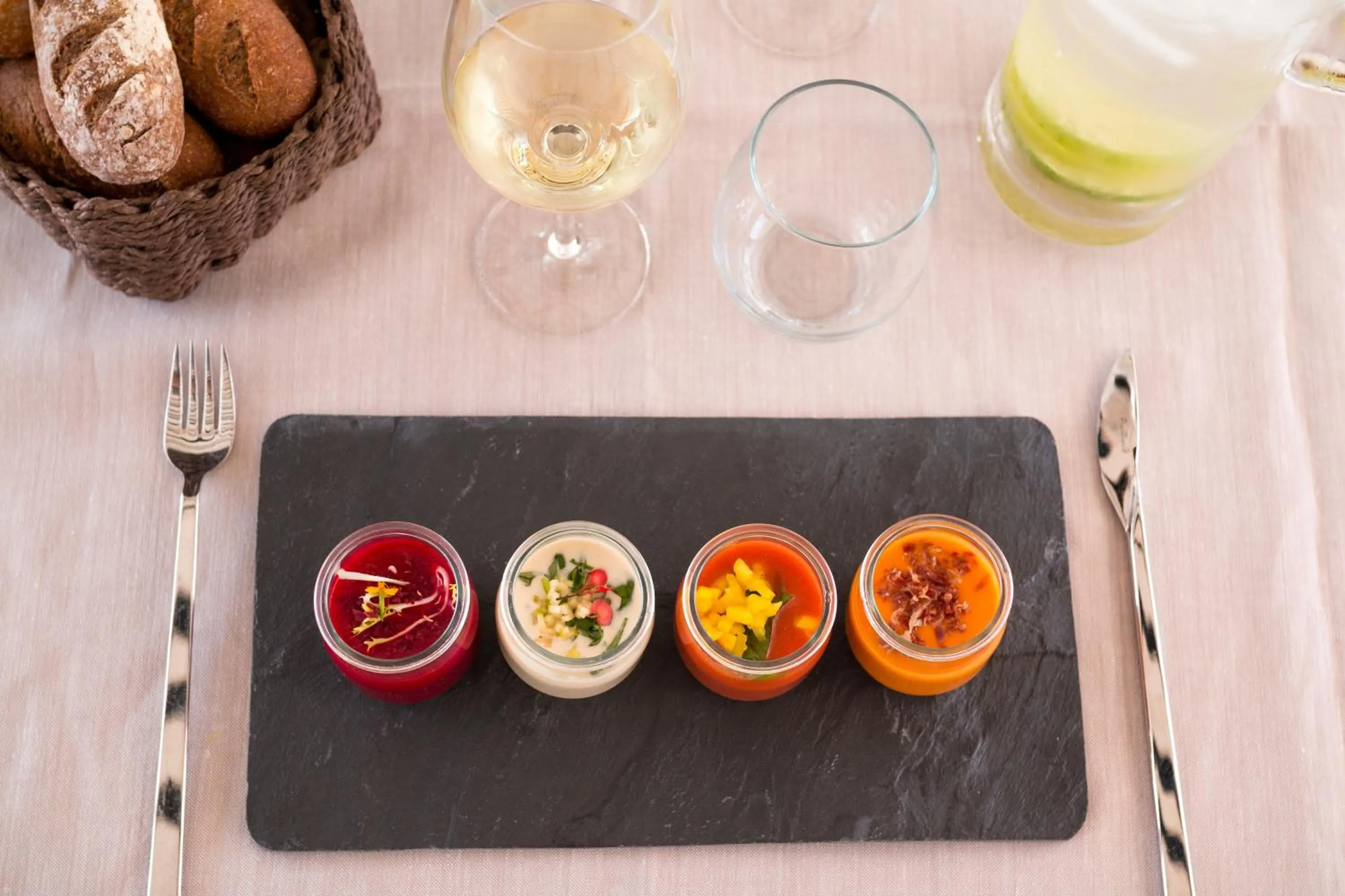 Food and drinks in Ca Na Xica - Hotel & Spa