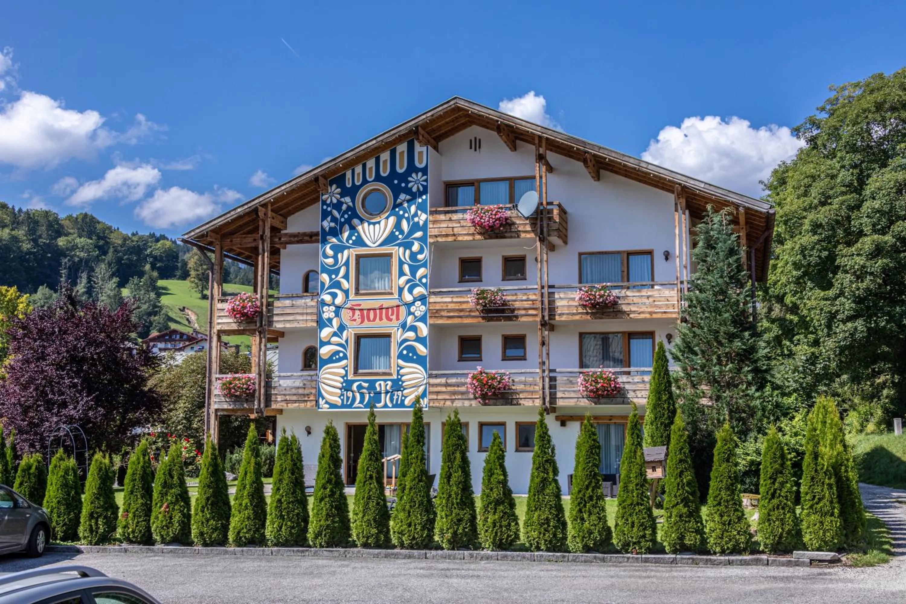 Property building in Alpenhotel Brennerbascht