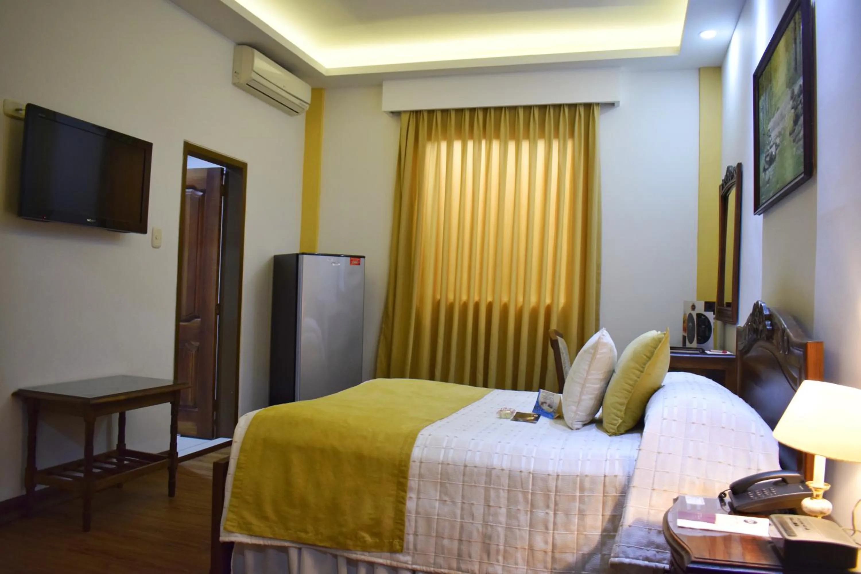 TV and multimedia, Bed in El Gran Hotel de Pereira