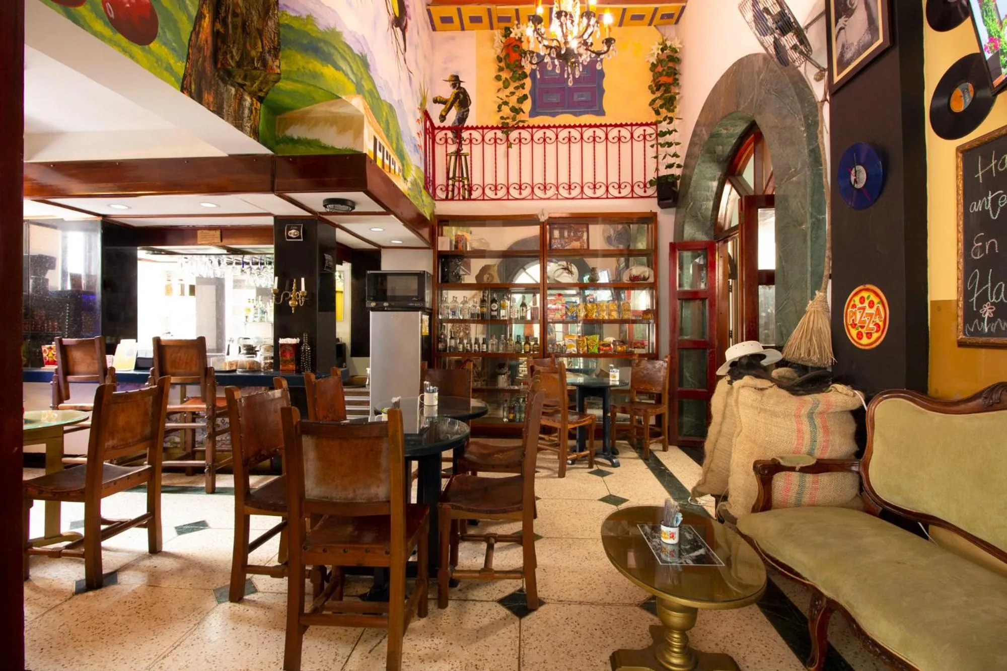 Living room in El Gran Hotel de Pereira