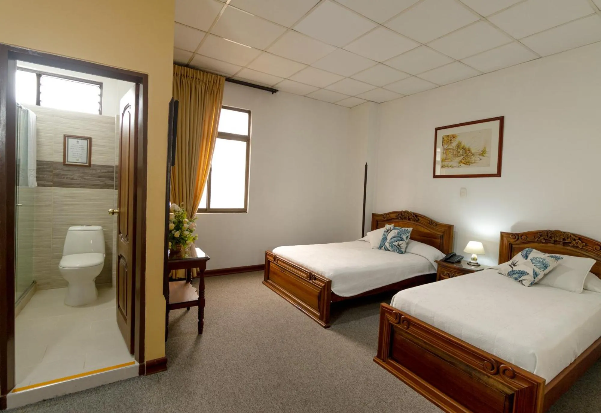 Bed in El Gran Hotel de Pereira