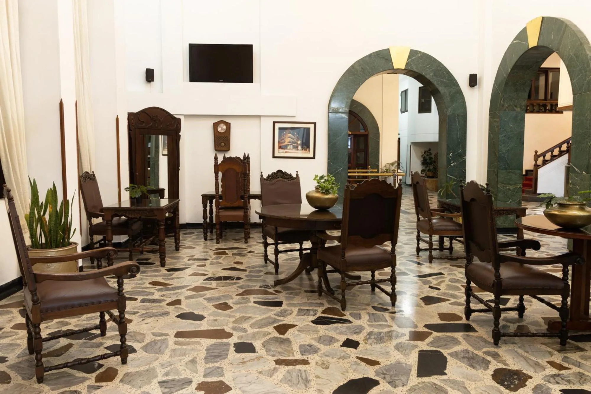 Living room in El Gran Hotel de Pereira