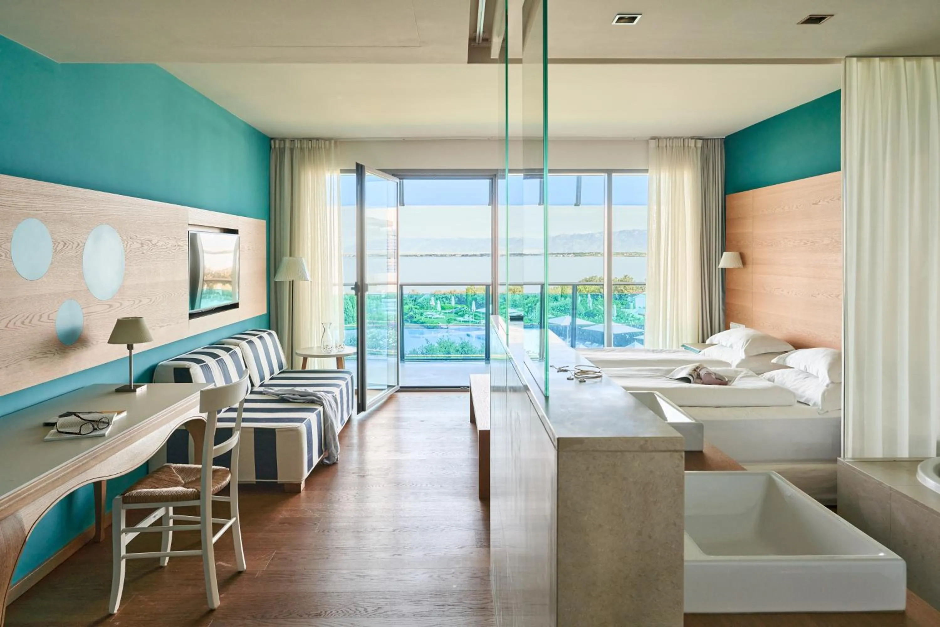 Bed in Falkensteiner Hotel & Spa Iadera