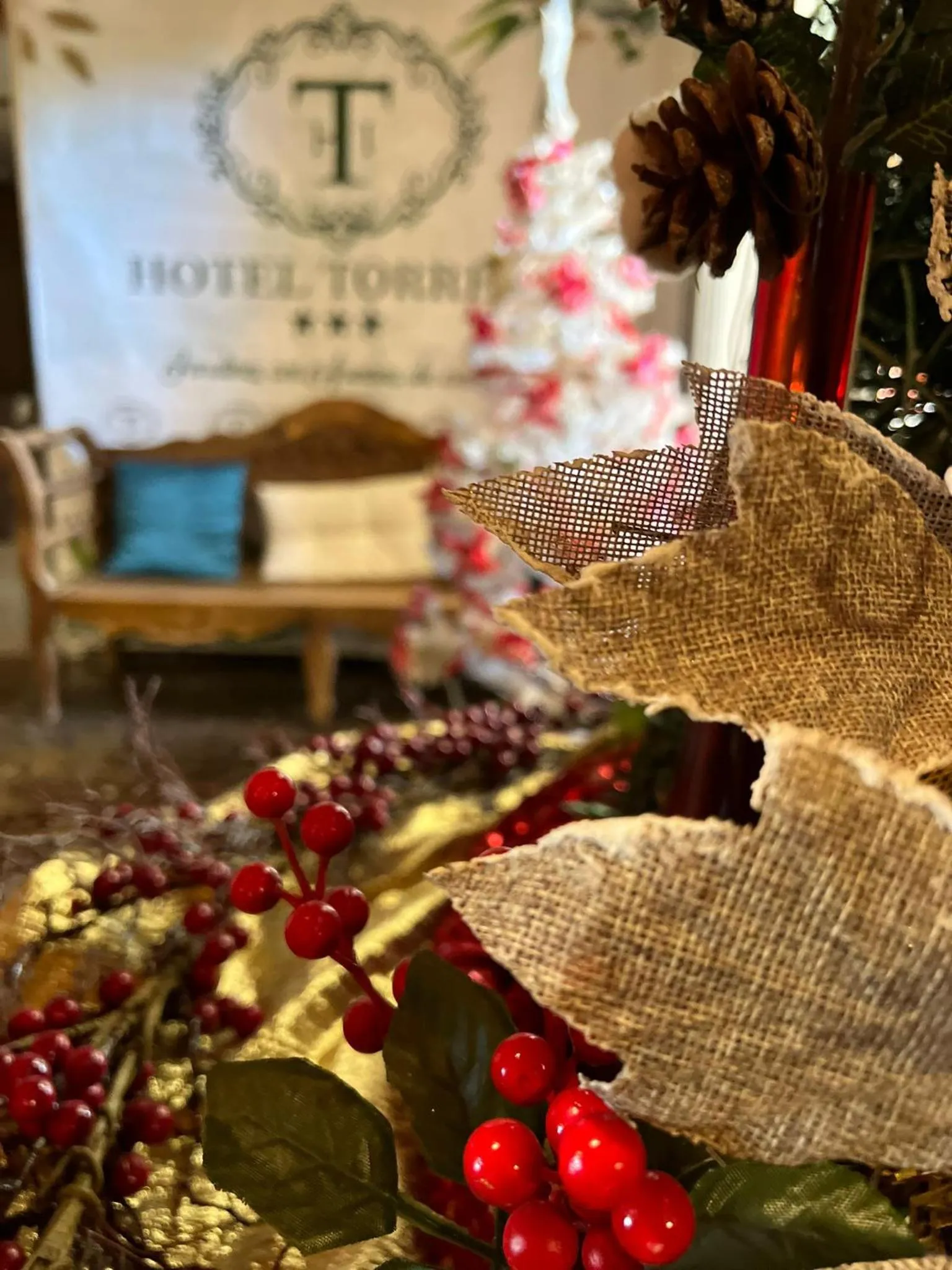 Lobby or reception in Hotel Torres I