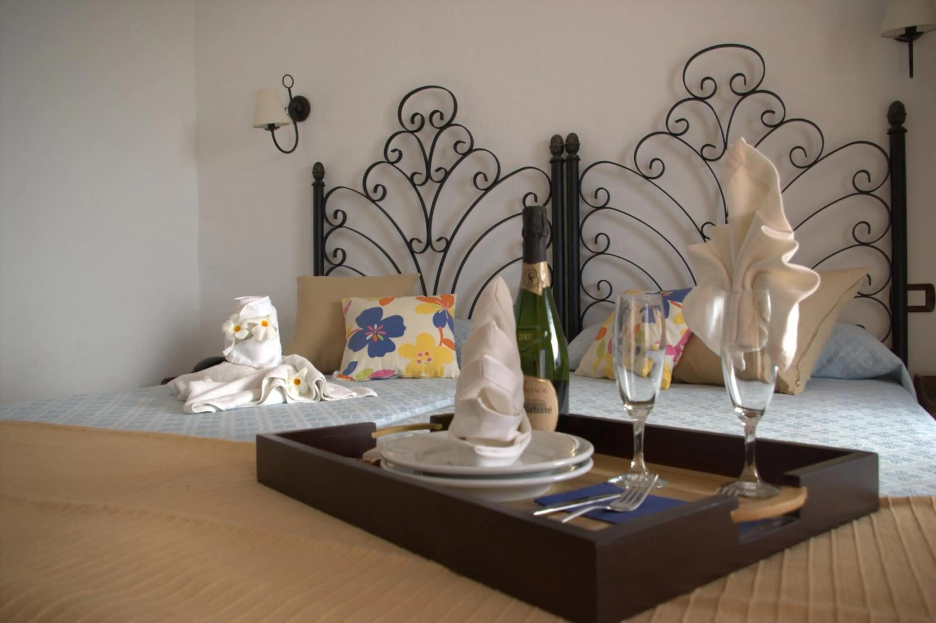 Bed in Hotel Rural El Navío - Adults Only