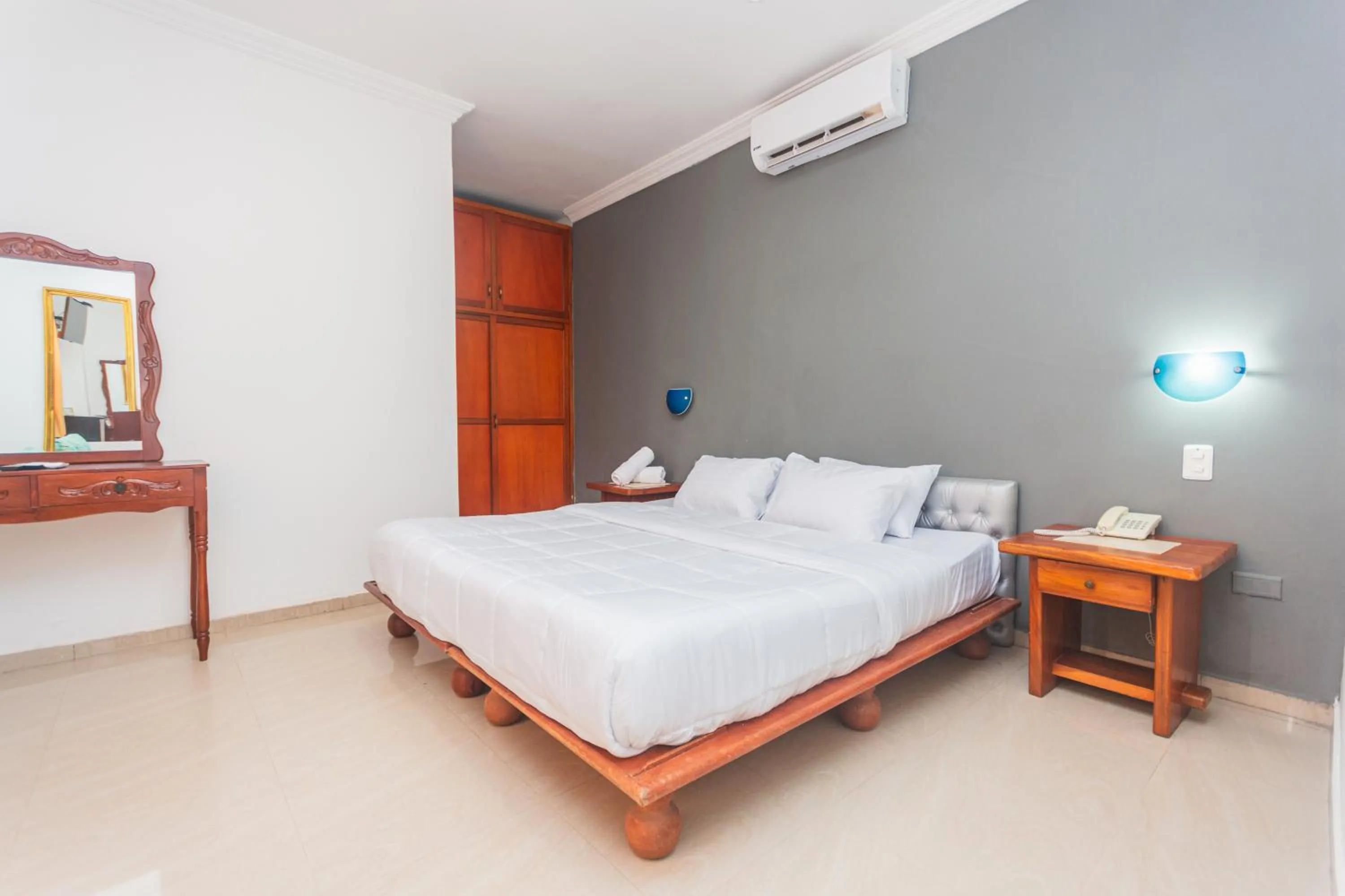 Bed in Hotel Baluarte Cartagena Boutique